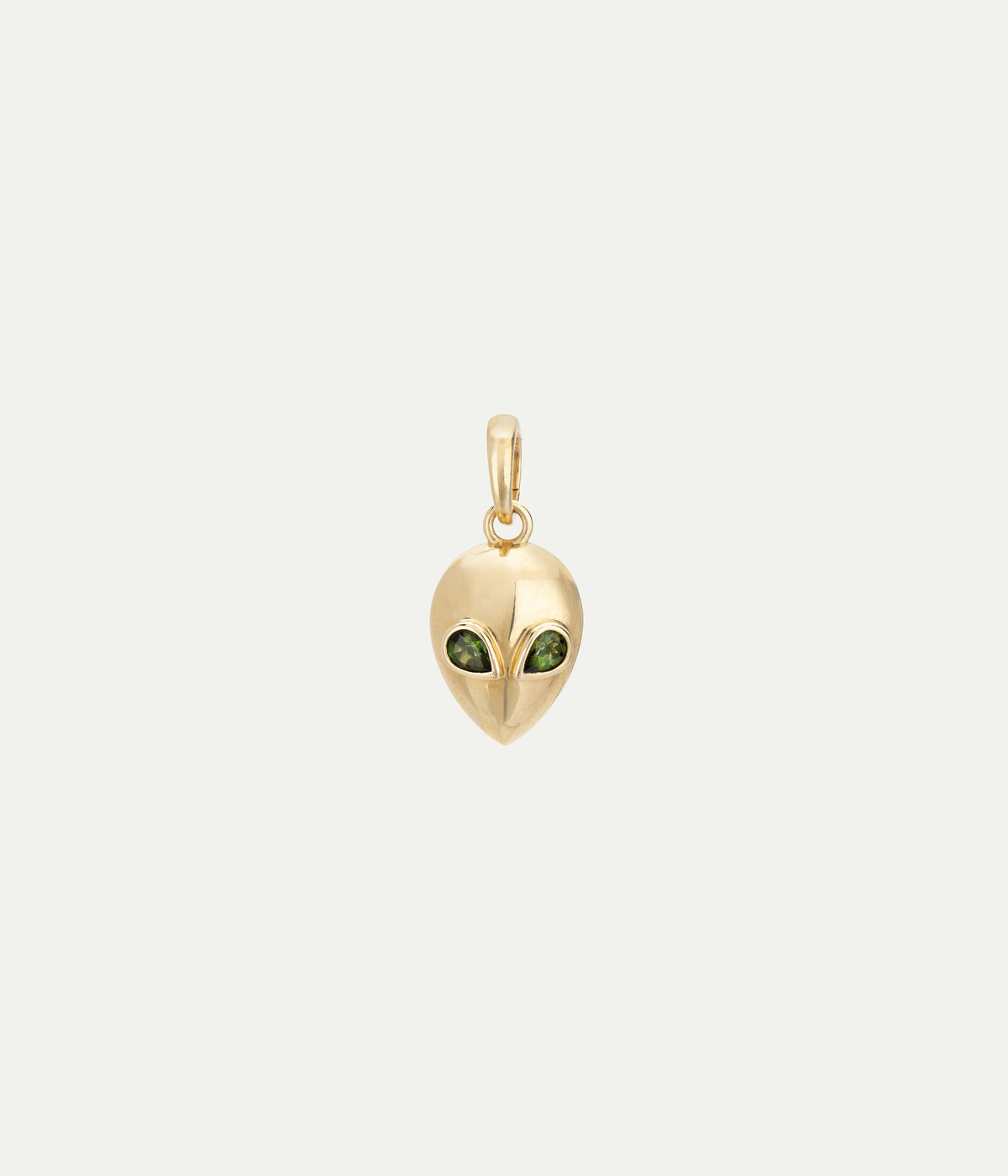 Tourmaline Alien pendant