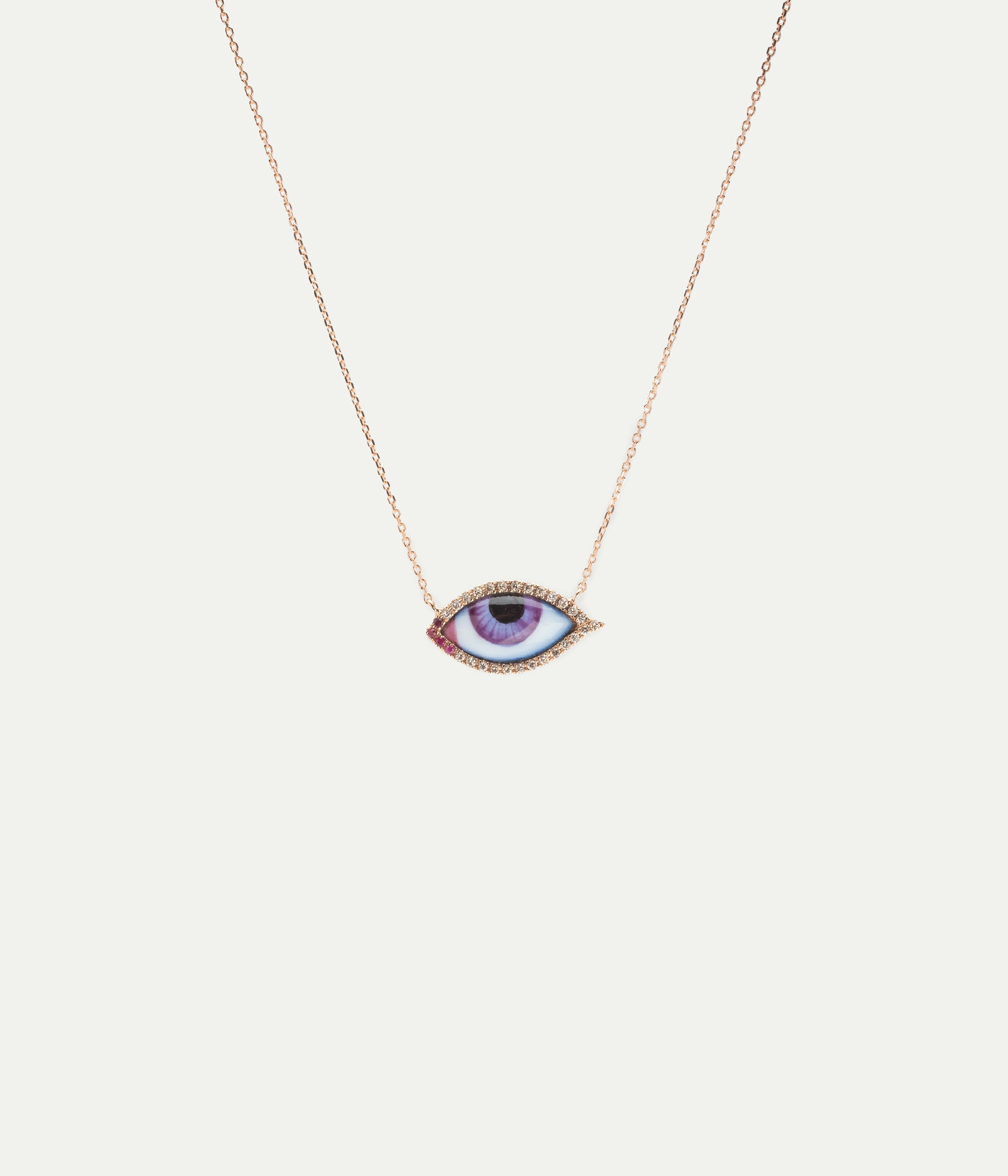 Collier Petit Mauve