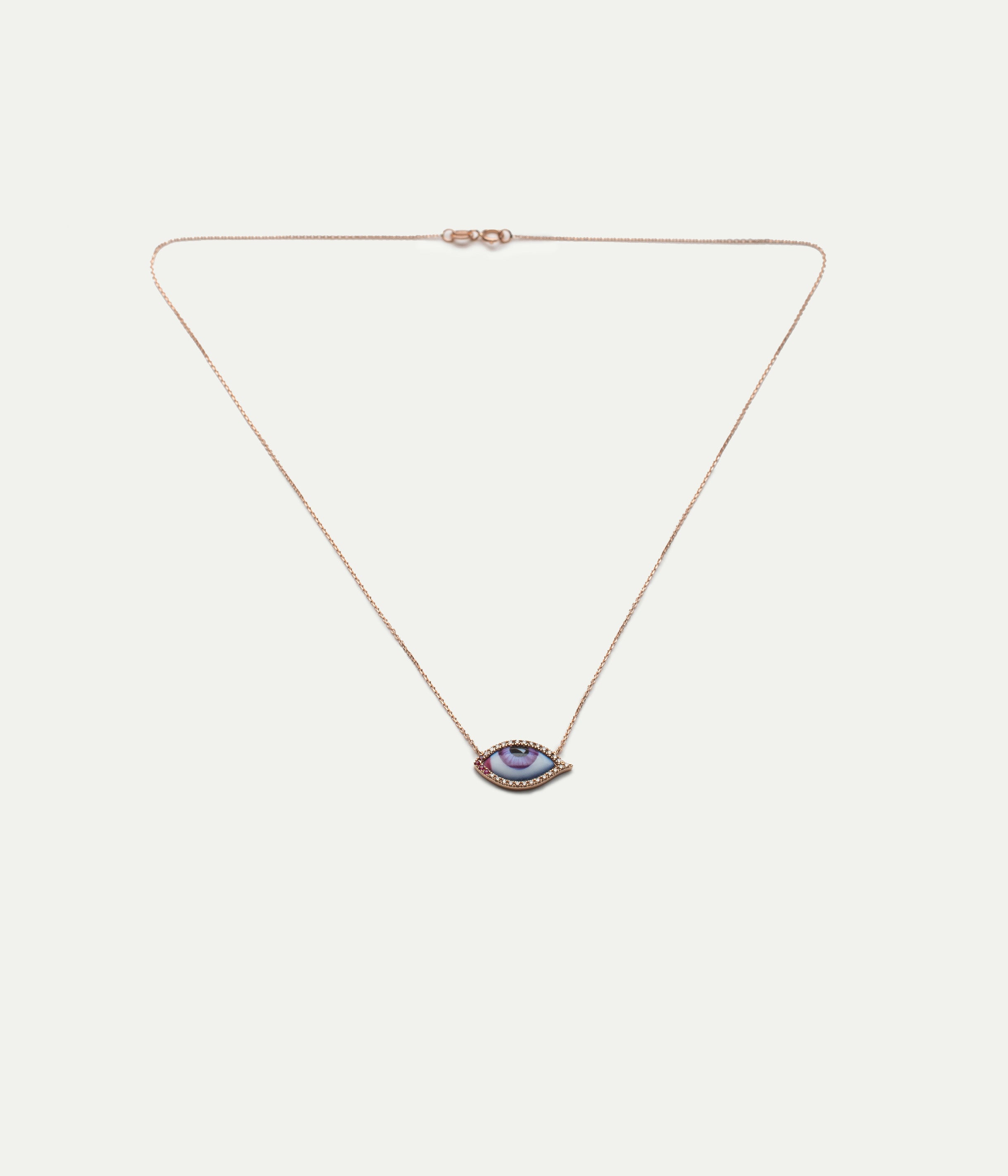 Collier Petit Mauve