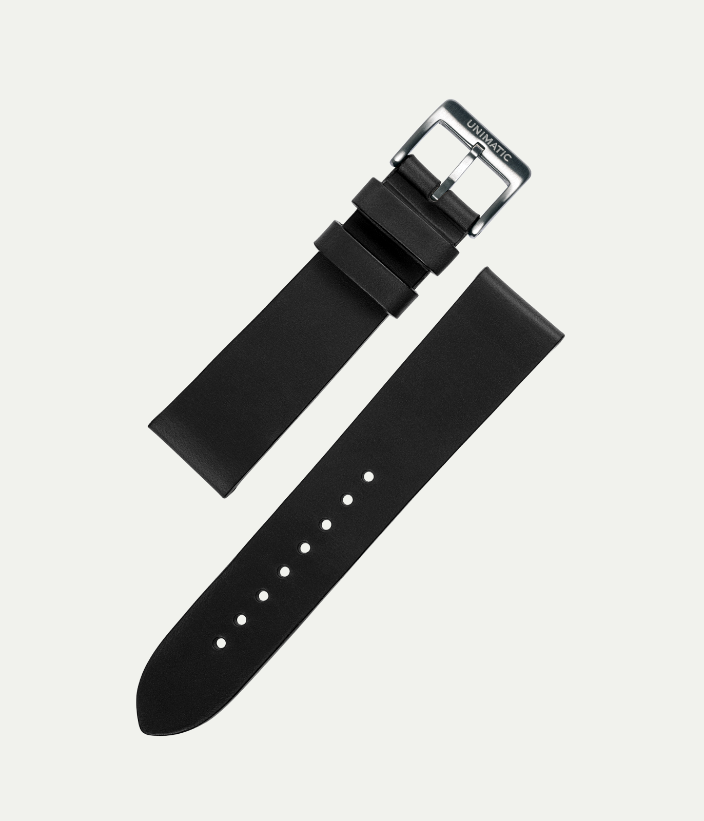 Leather black buccaneer strap