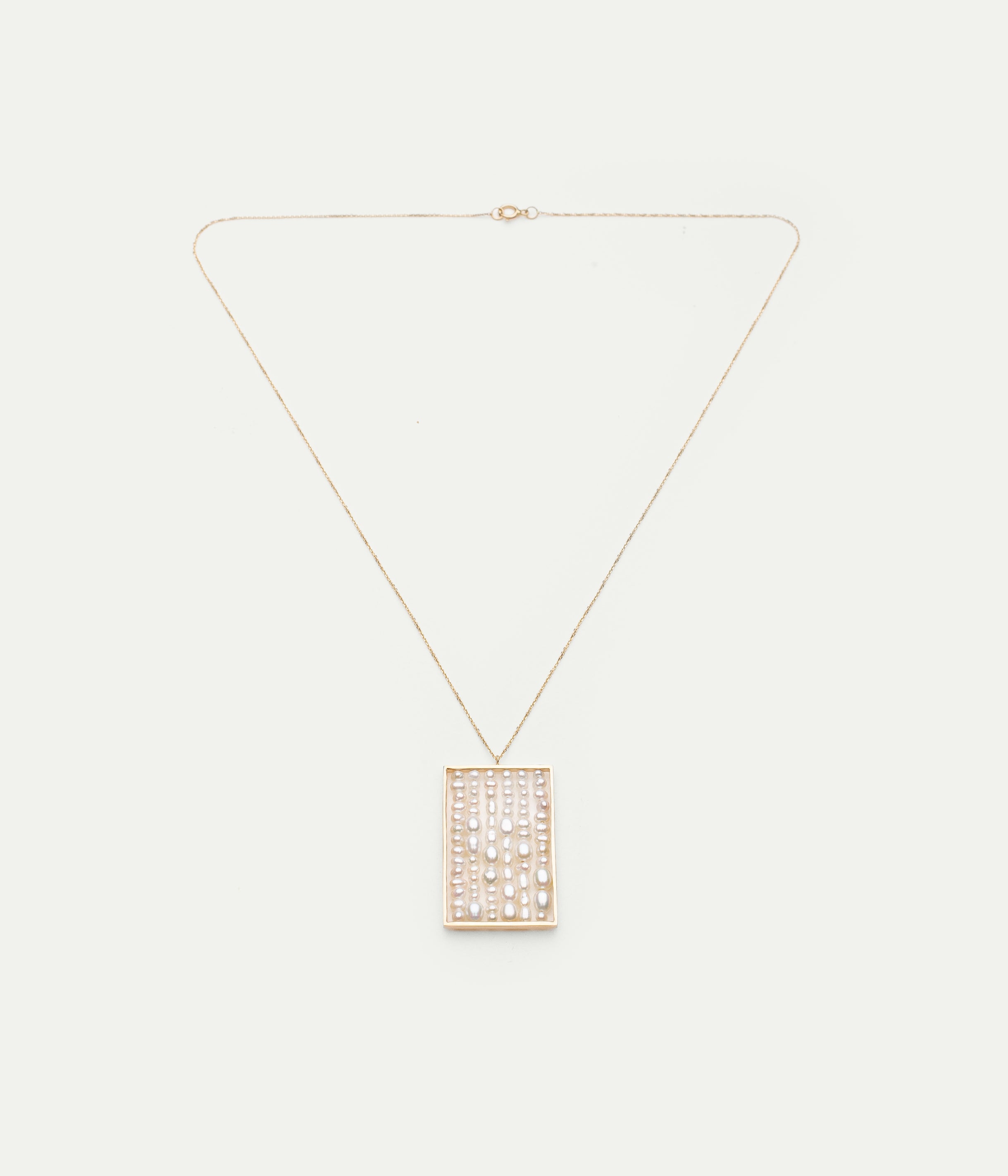 Collier Letter perles