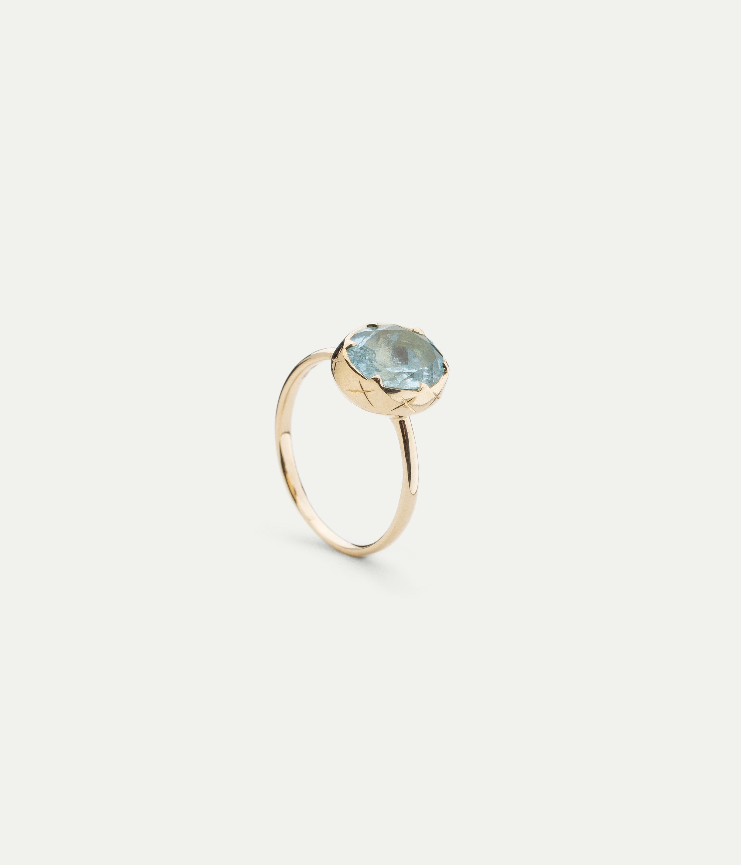 Jelly Aquamarine ring