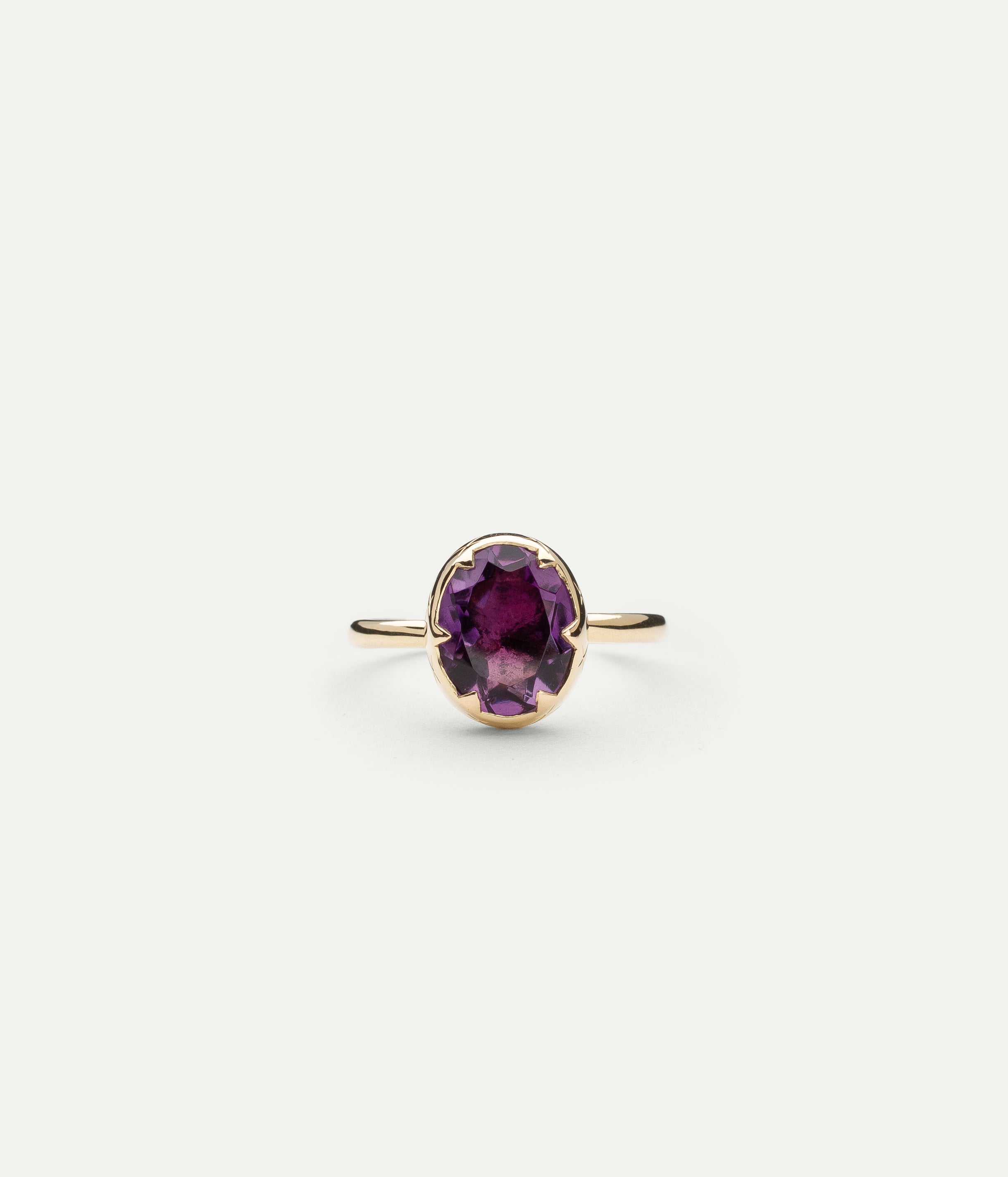 Jelly Dark Amethyst ring