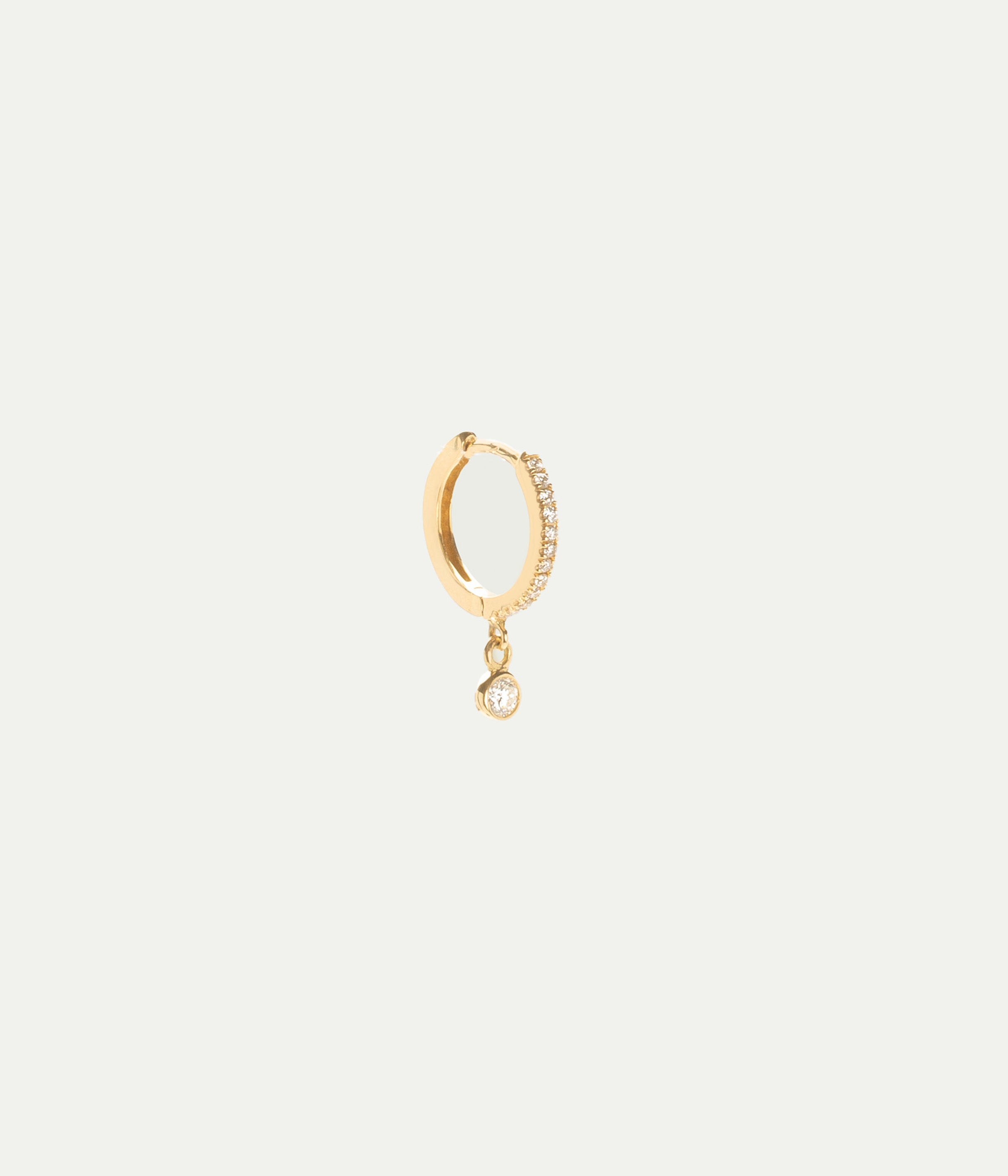 Ada paved diamonds hoop
