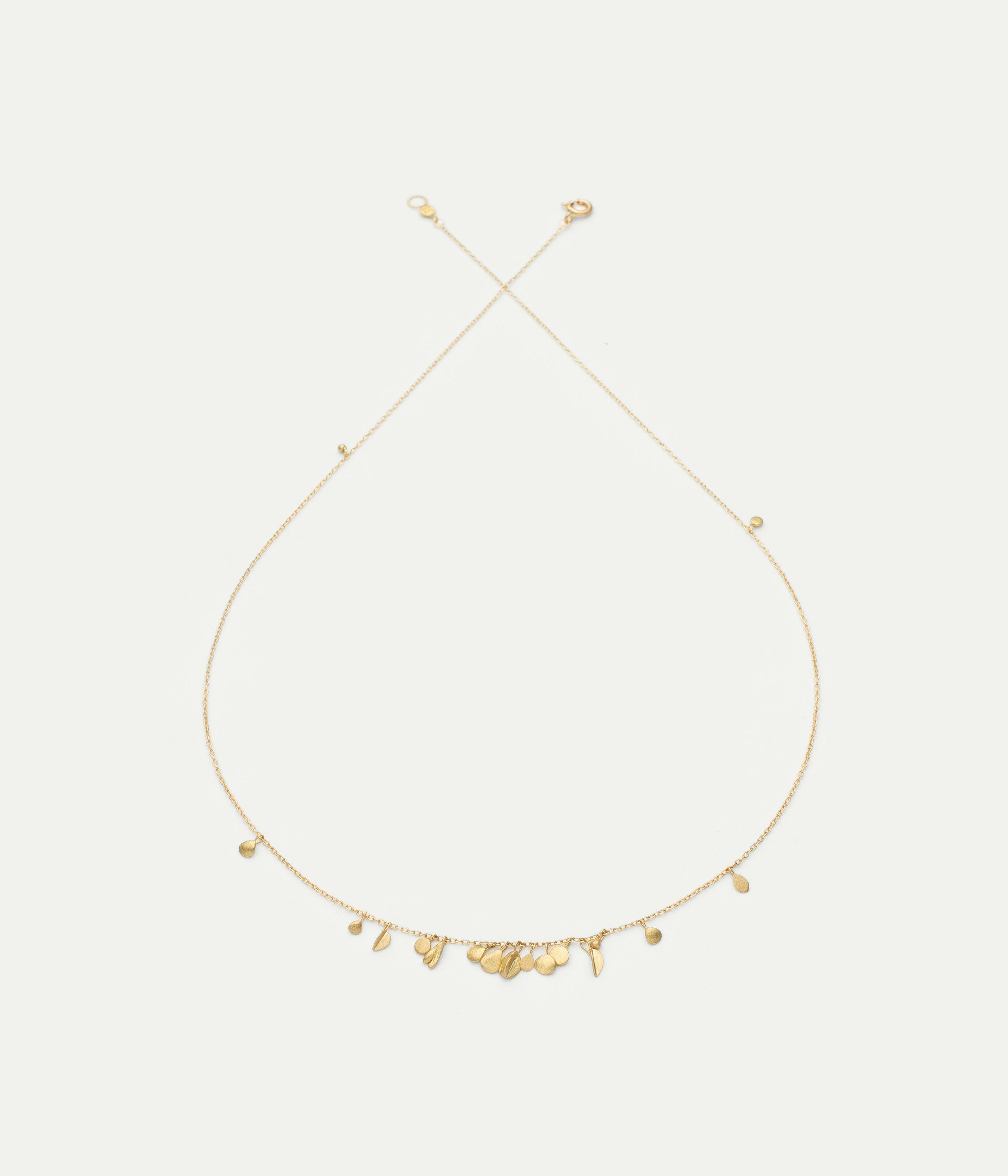 Tiny Scattered Seeds necklace