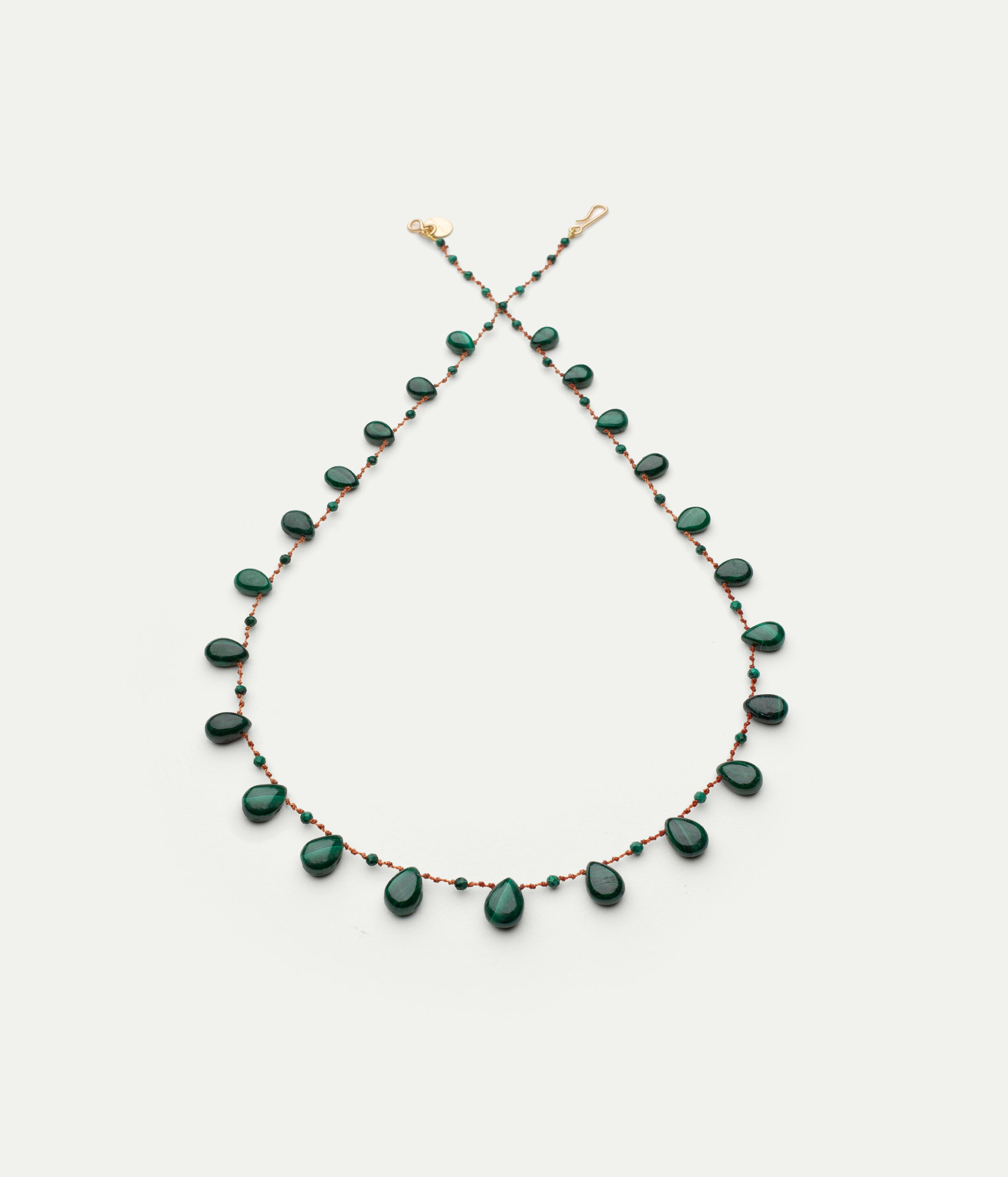 Savannah malachite necklace