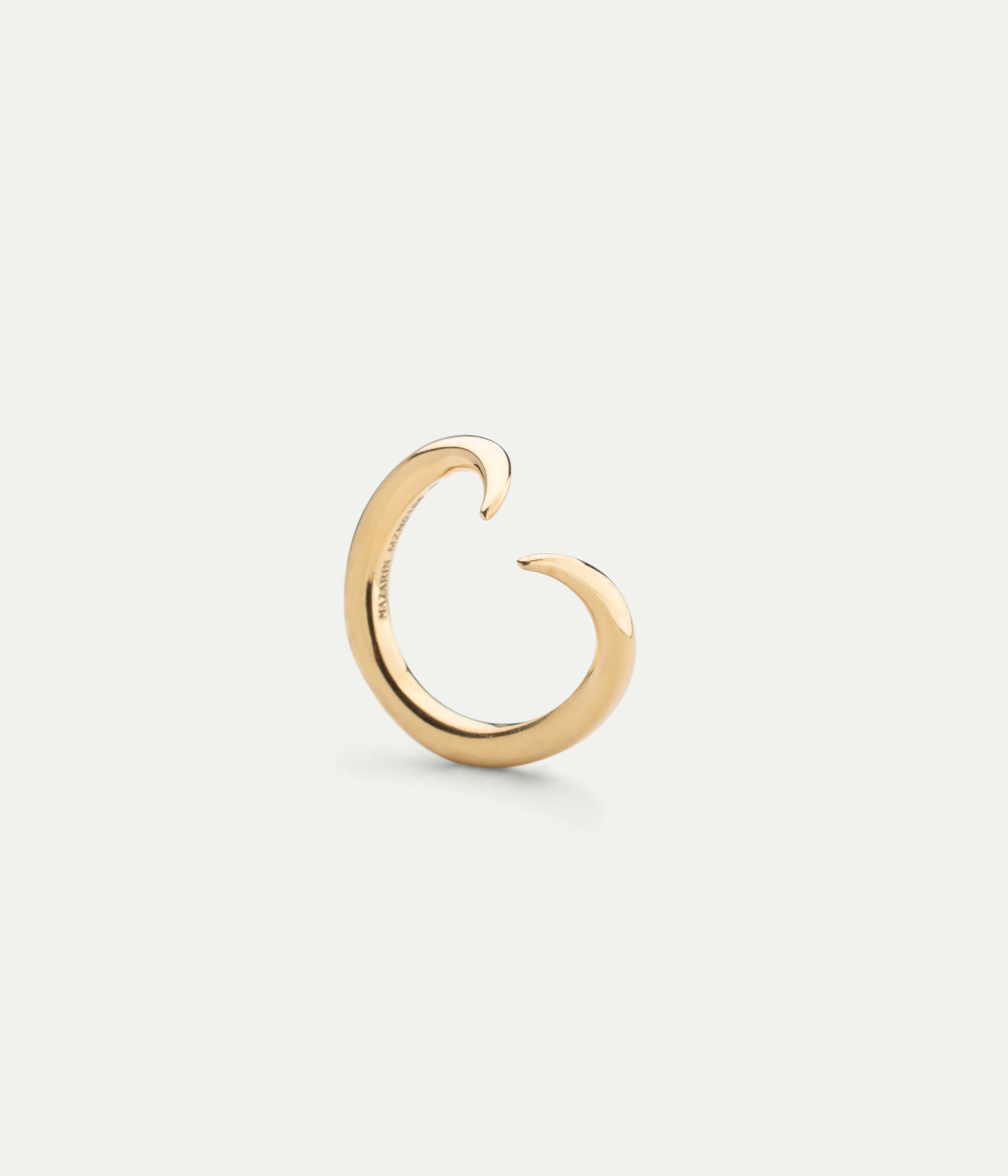 Yellow gold EBORIS DUCHESSE ring