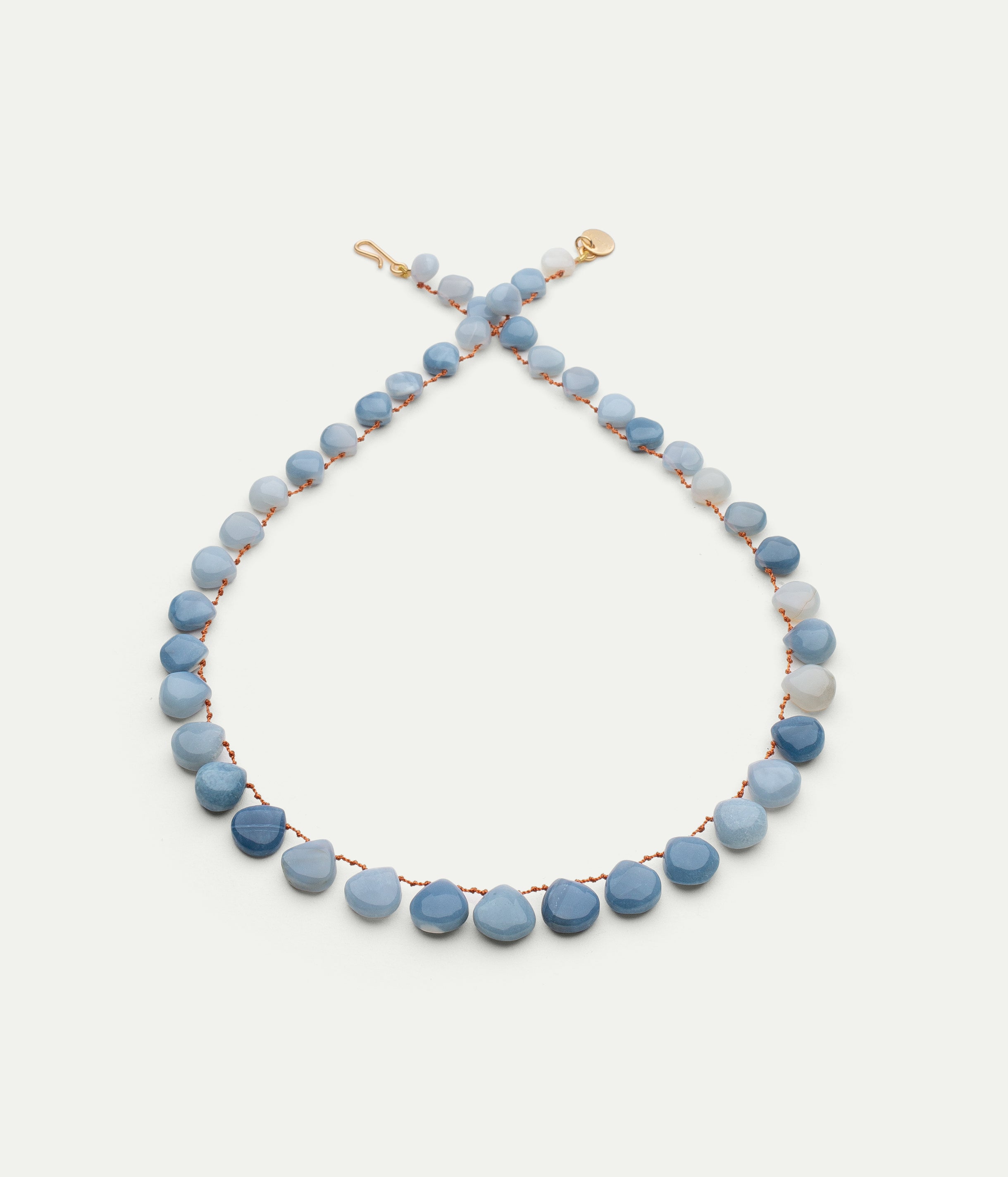 Berry Blue Opal necklace