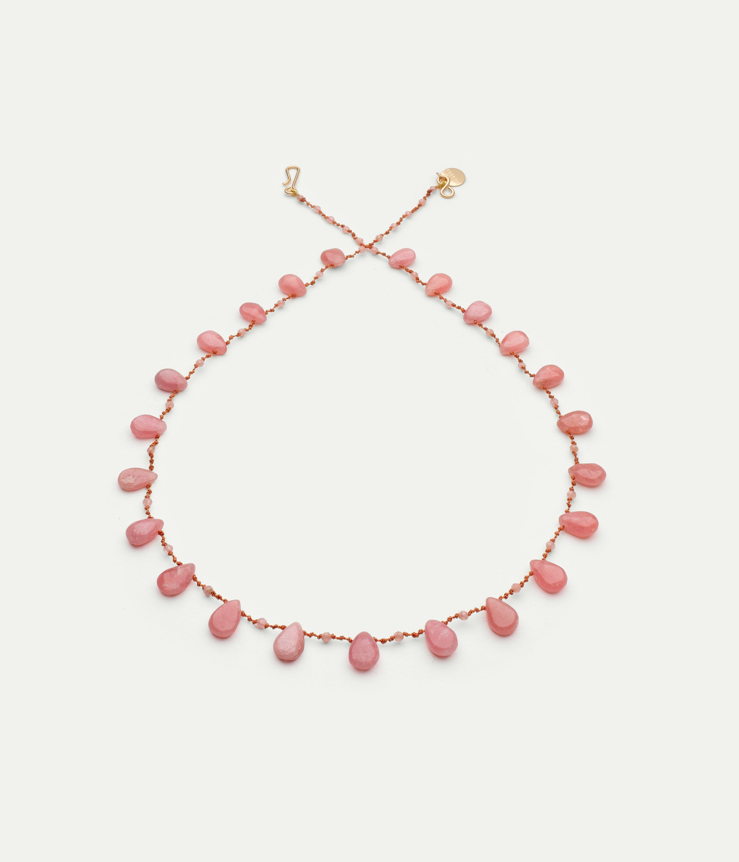 Cheremoya Rhodochrosites necklace