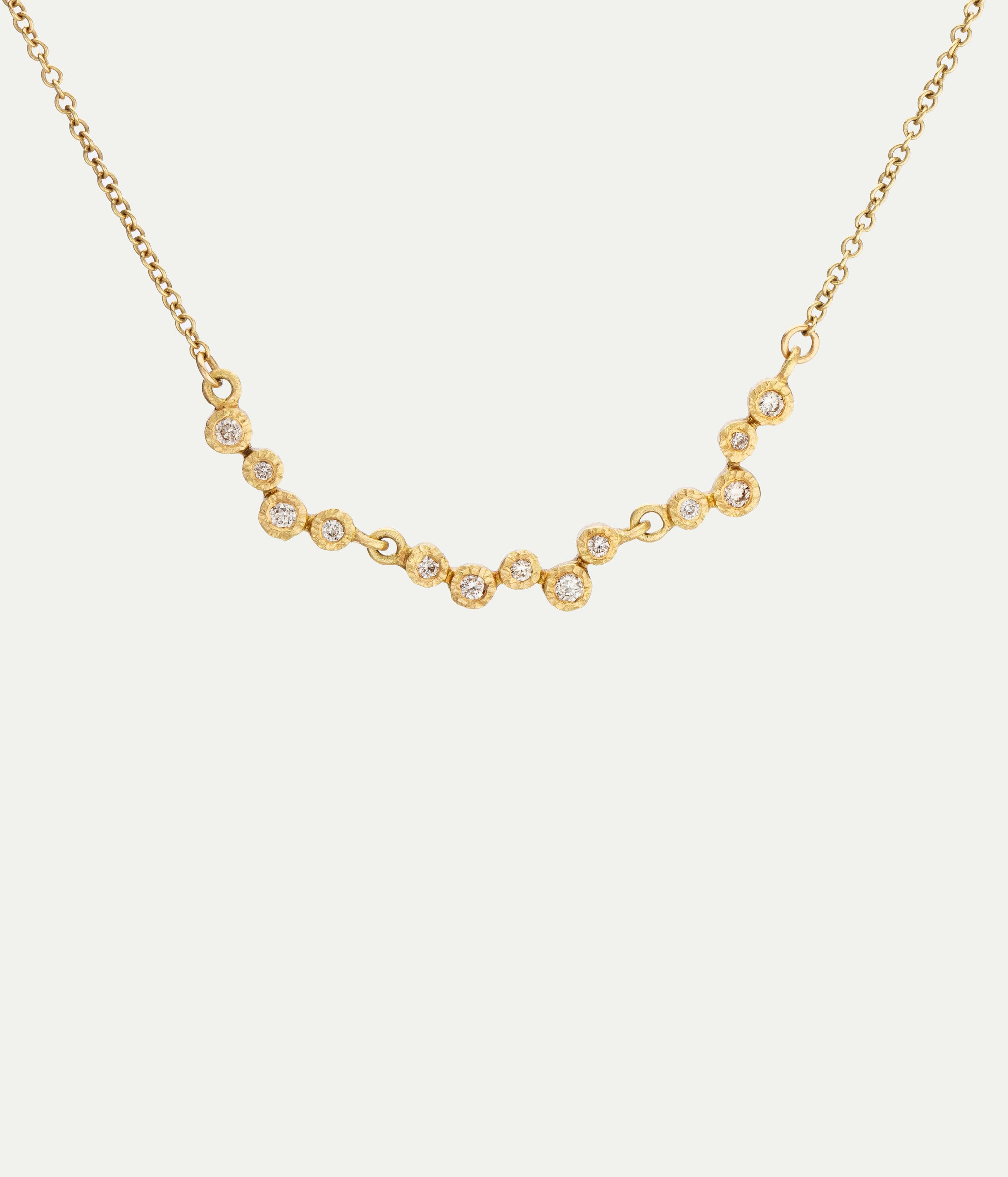 Collier 13 Bezels diamants