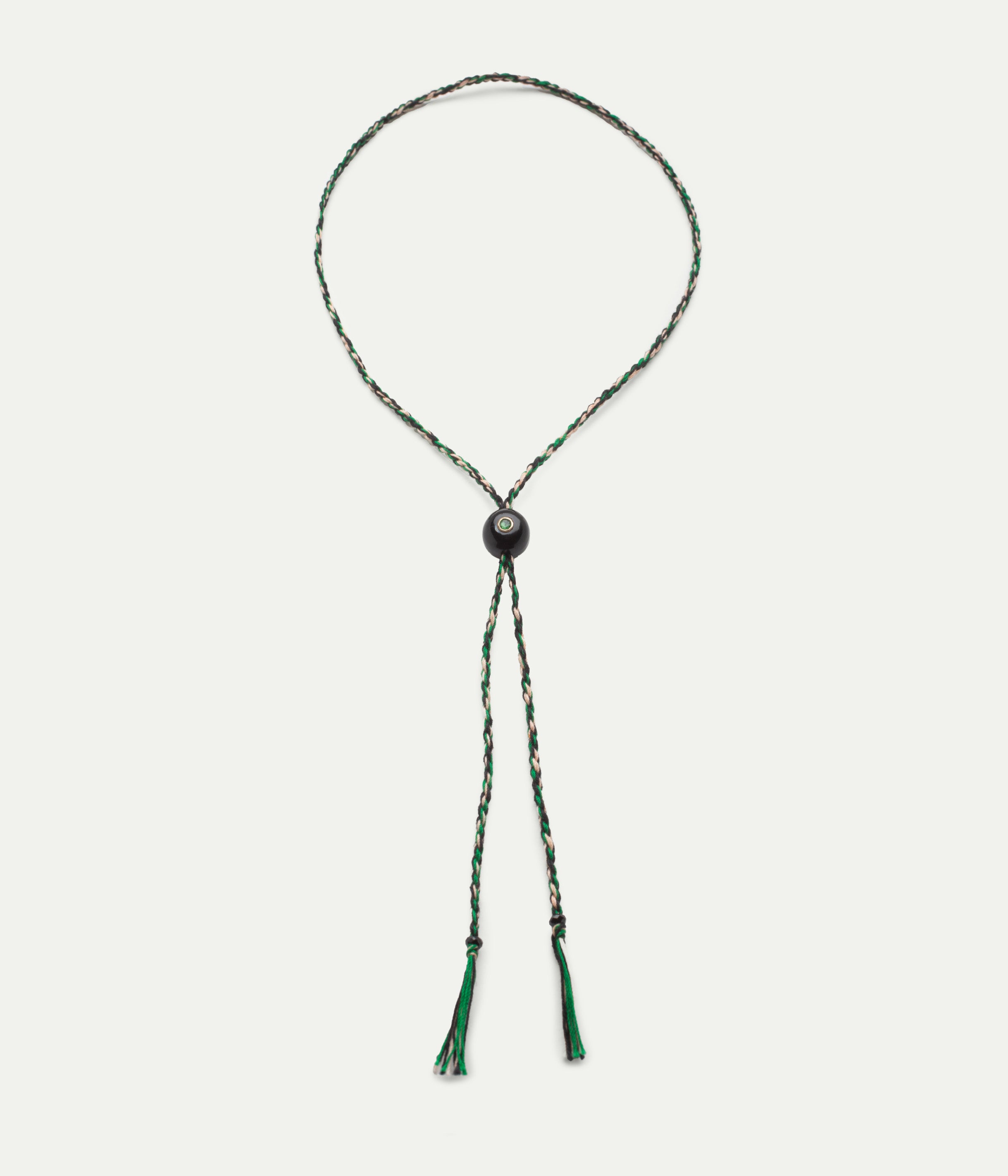 Scarlett Onyx green necklace