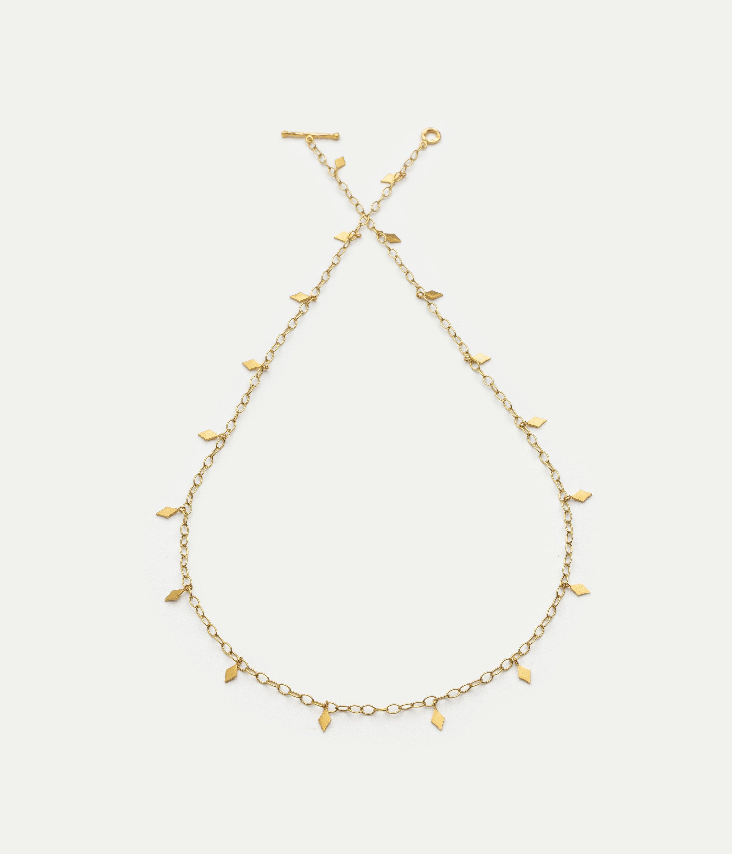 Fringe necklace