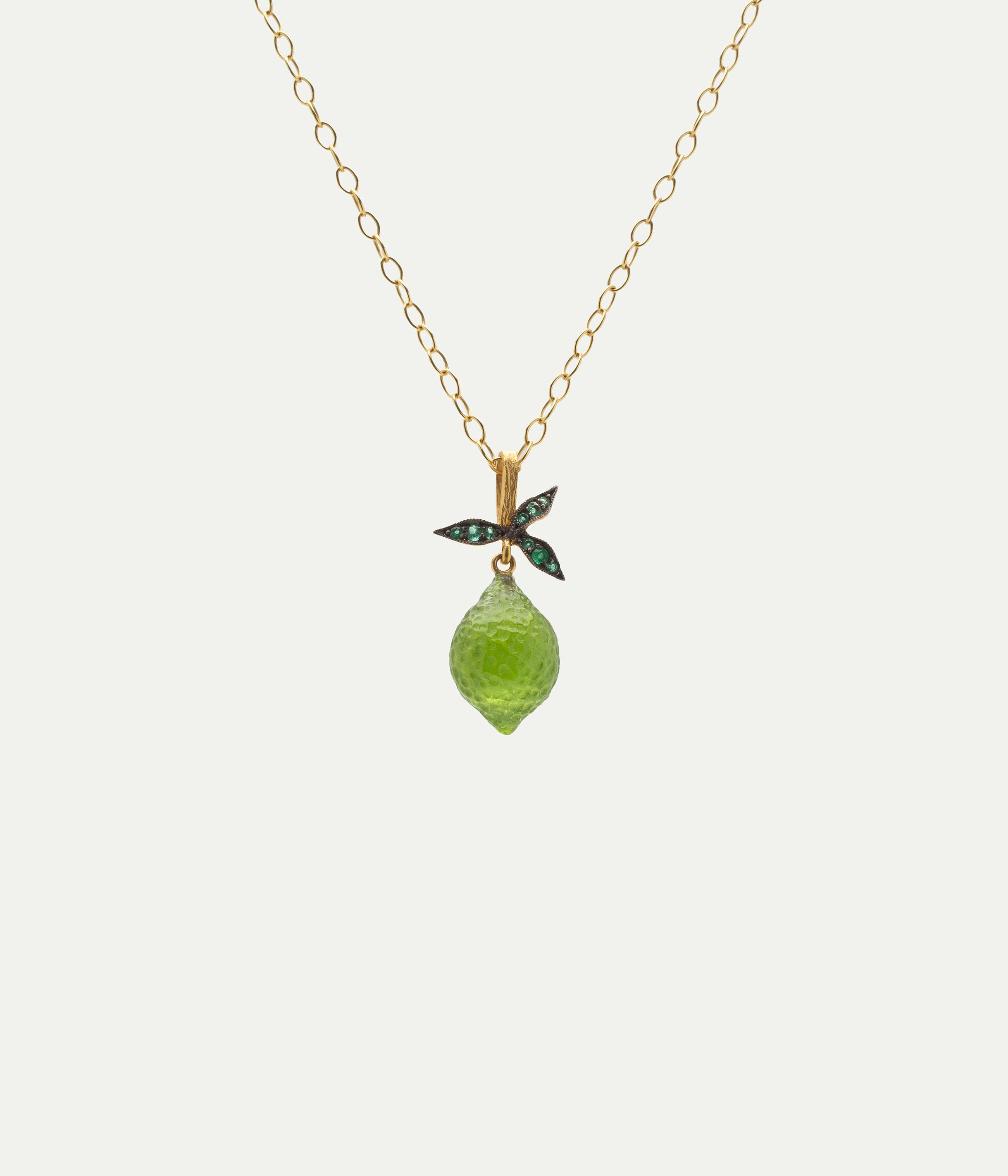 Pendentif Lime Peridot