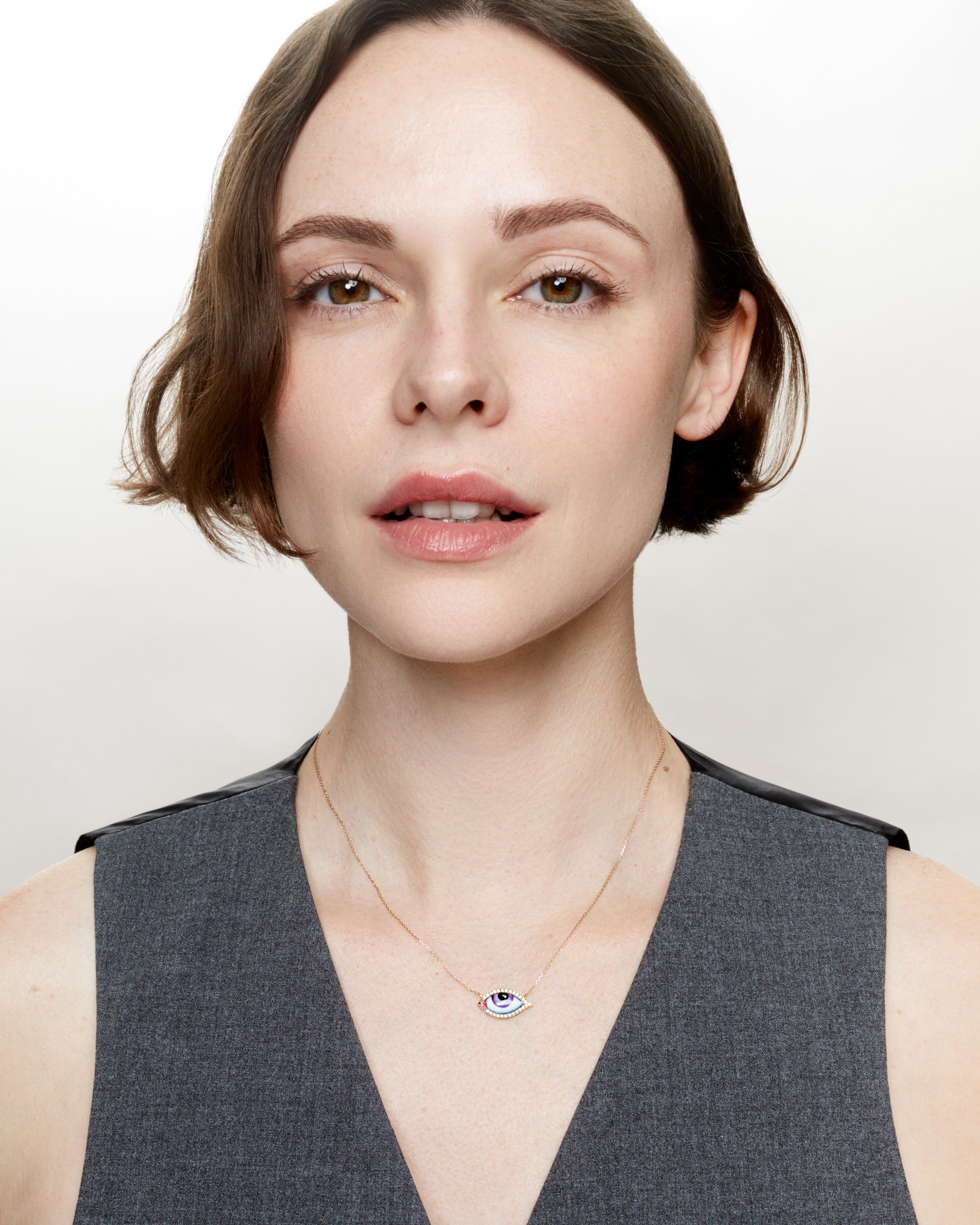 Collier Petit Mauve
