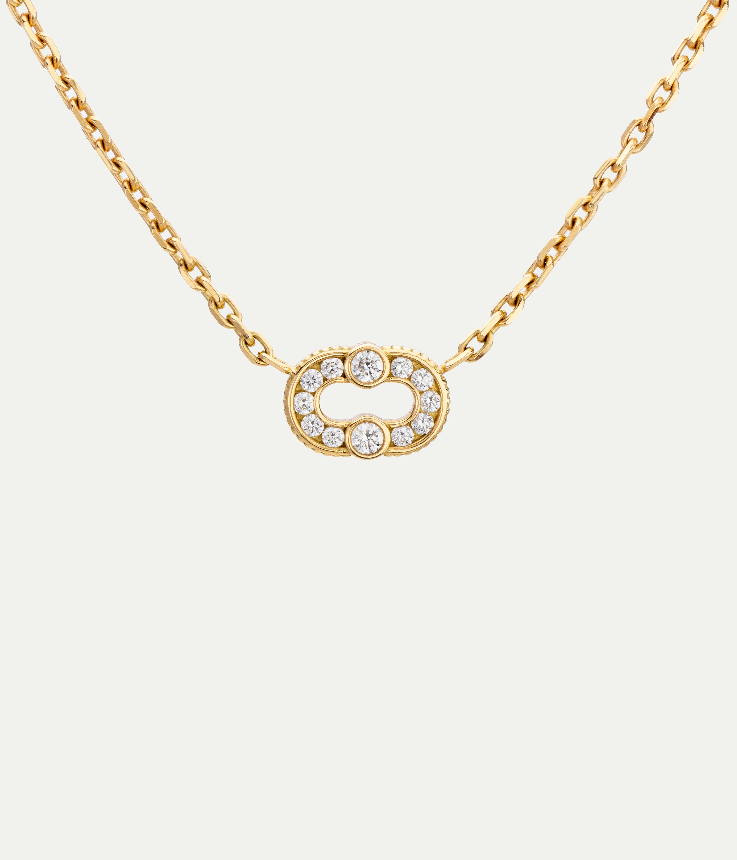 Collier Magnetic diamants