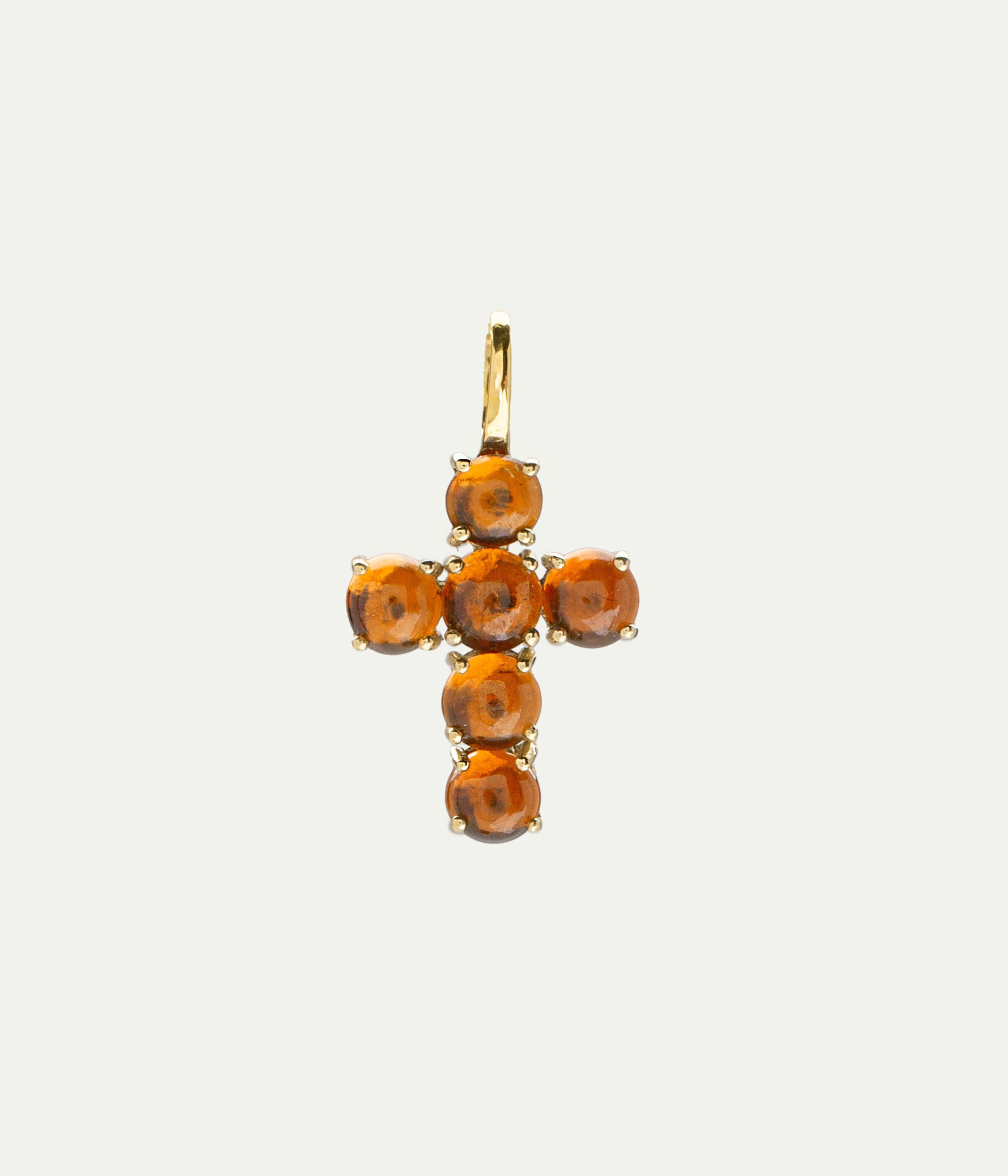 Ismene Cross Carnelian Pendant
