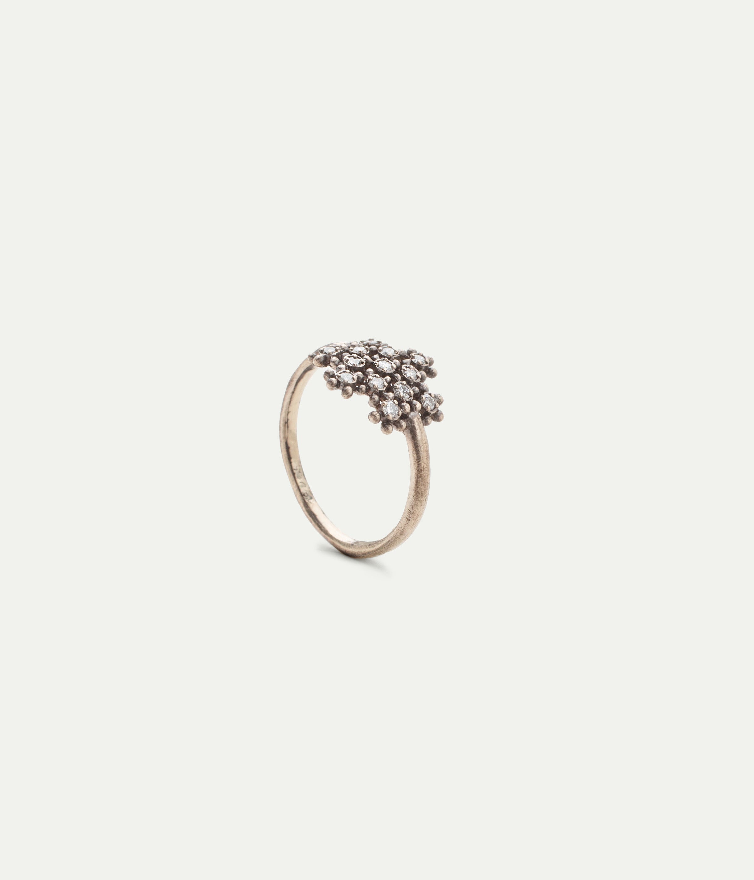 Neige white gold and diamonds ring