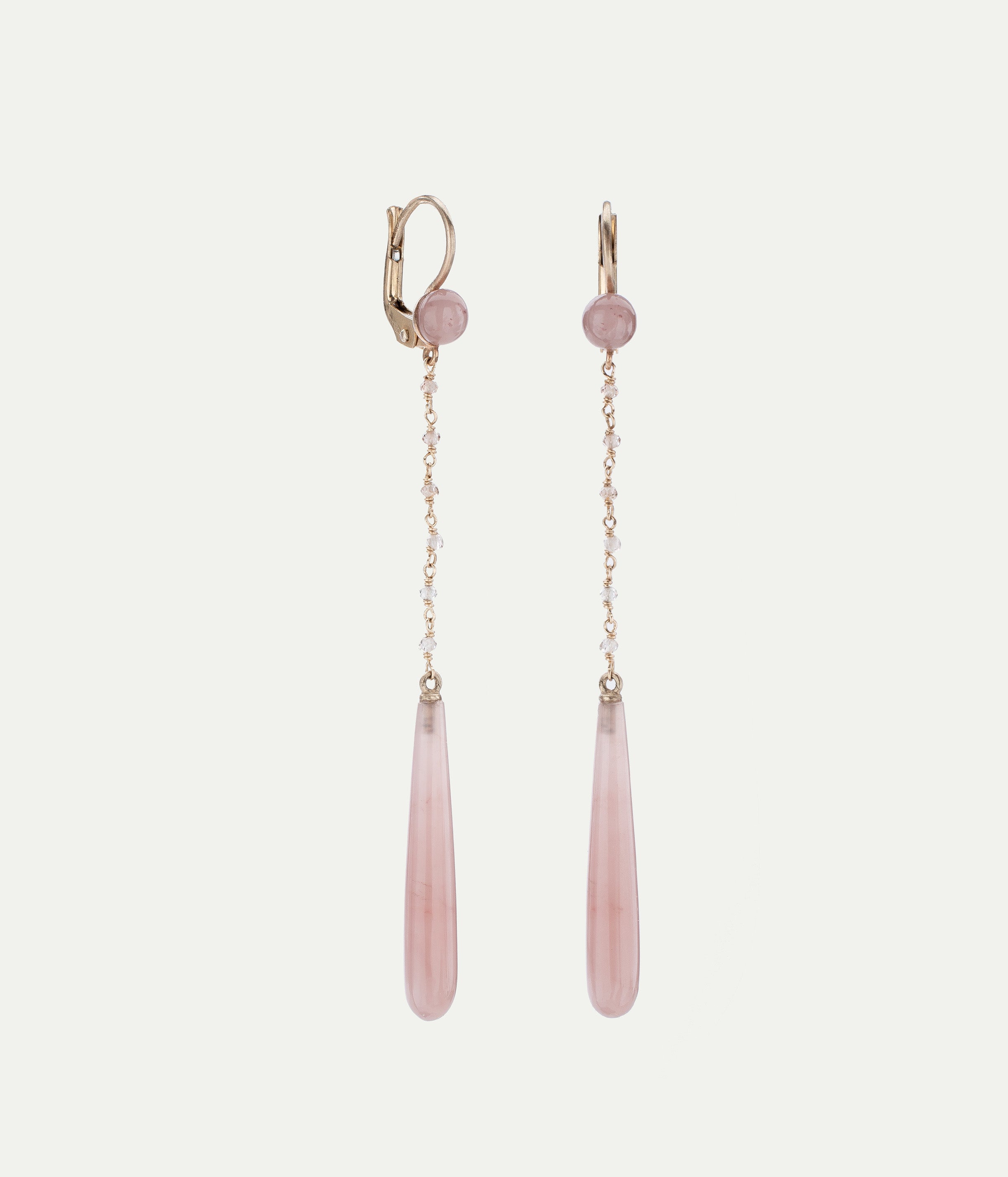 Mia Chalcedony earrings