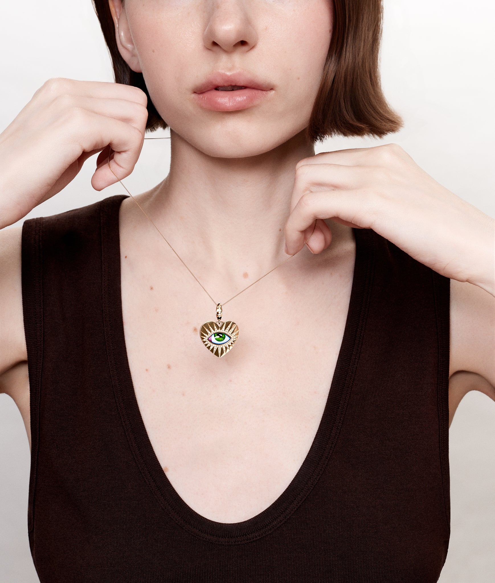 Petit Vert Have a Heart Pendant