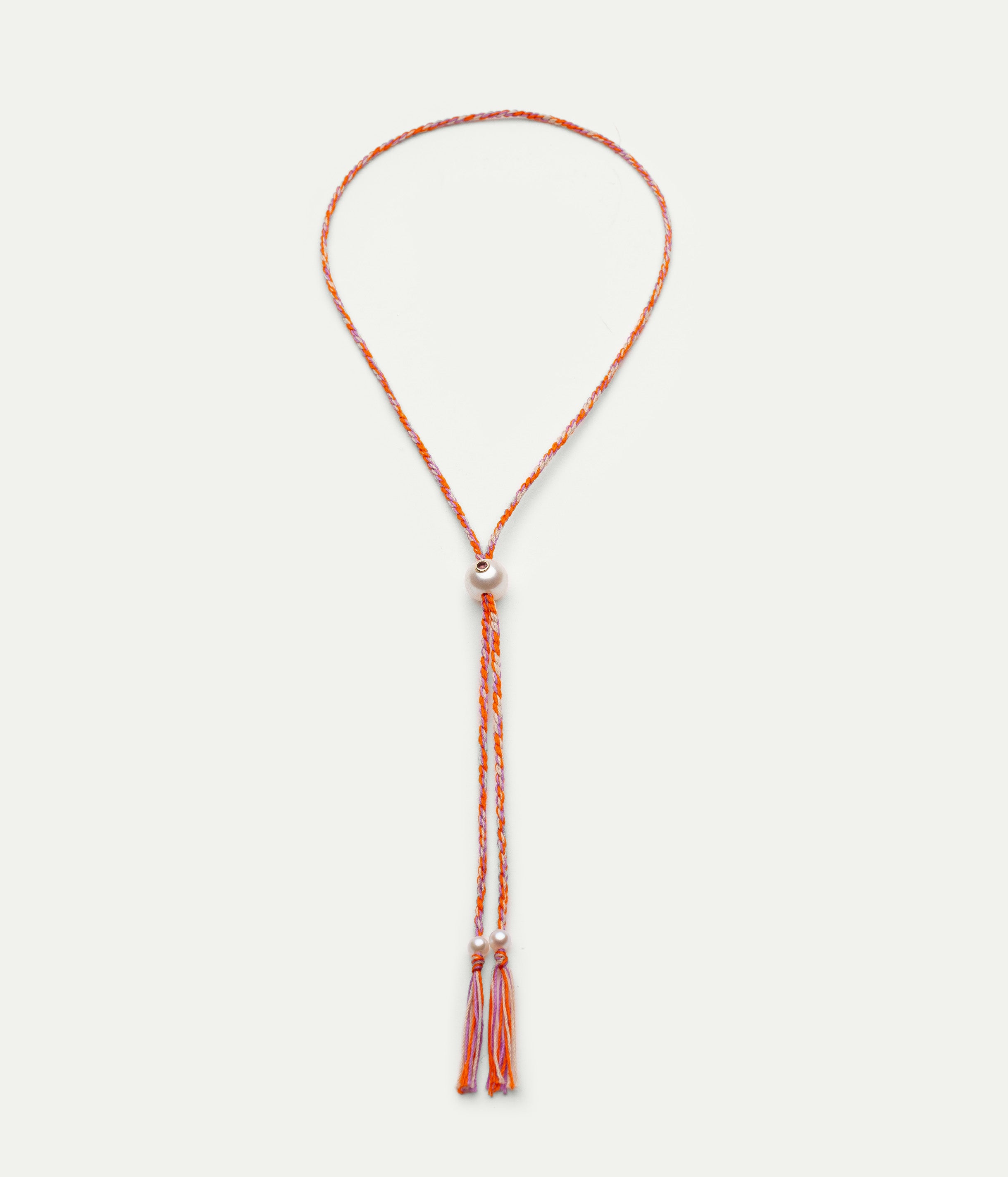 Scarlett Orange Tourmaline Necklace