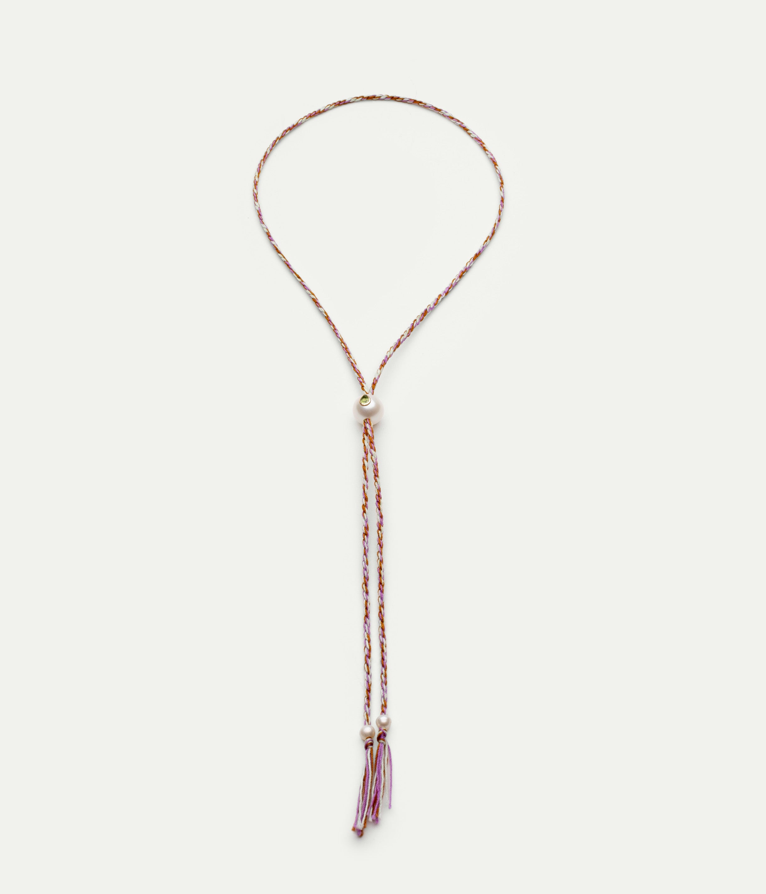 Scarlett Lilac Peridot Necklace