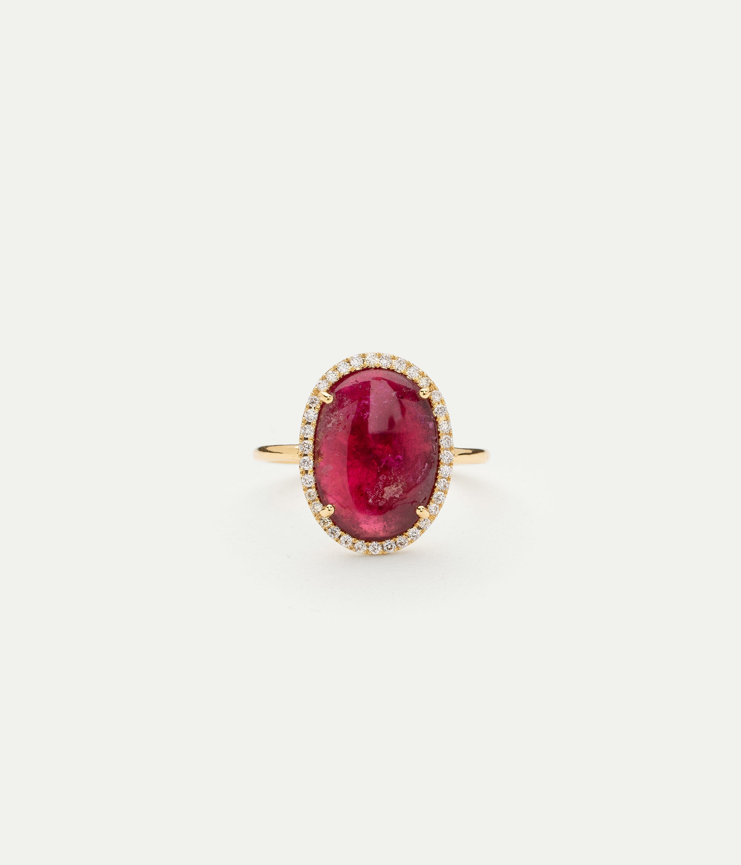 Bague Diana Tourmaline rose