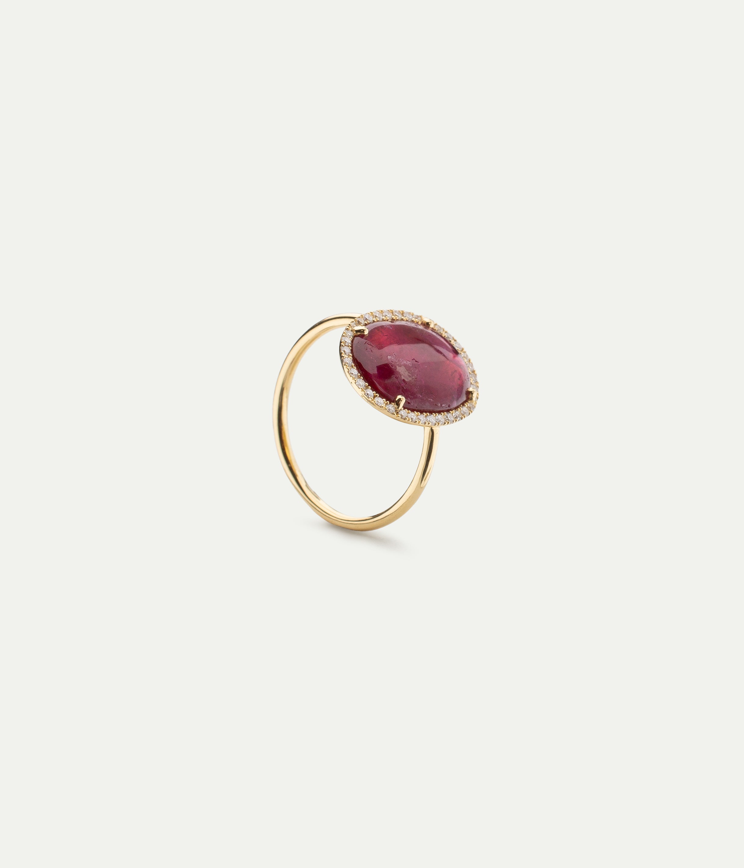 Bague Diana Tourmaline rose