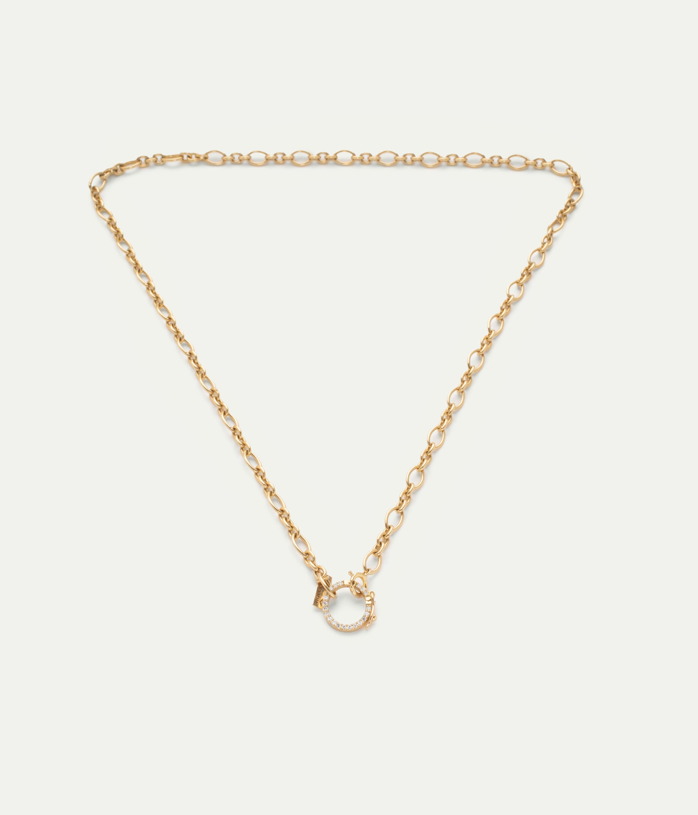 Chaîne alternée diamants