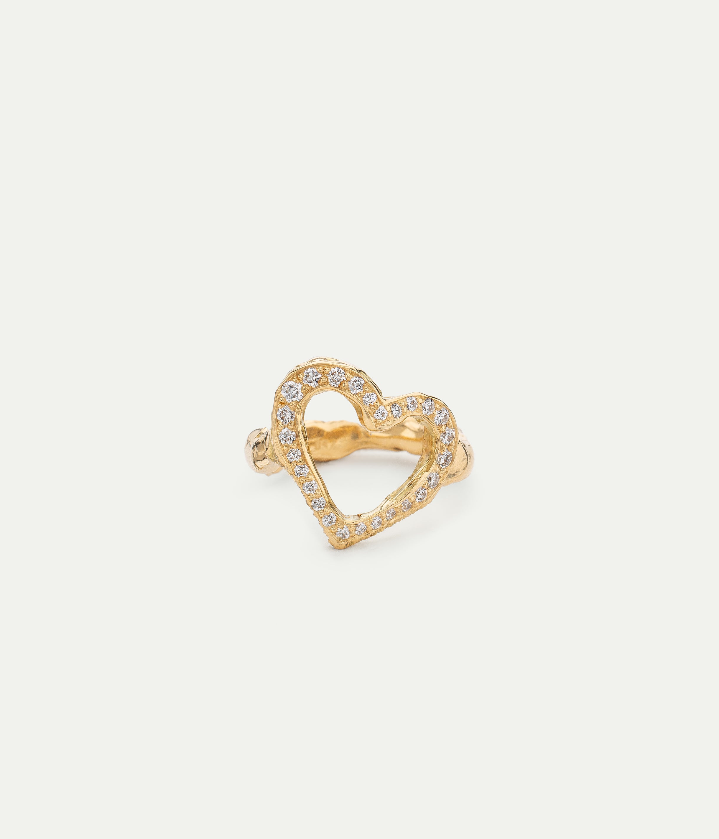 Bague Small Hearted Diamants