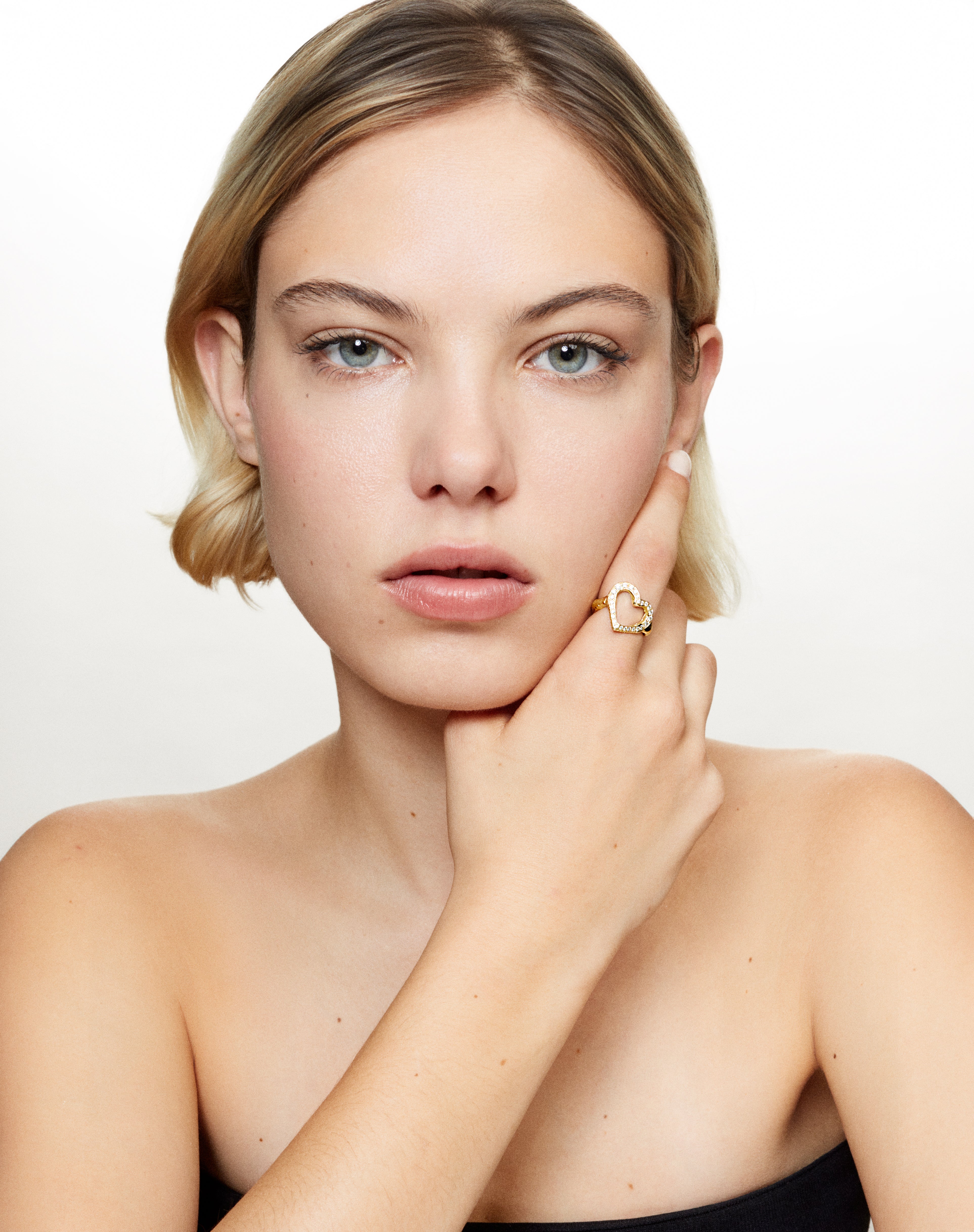 Bague Small Hearted Diamants