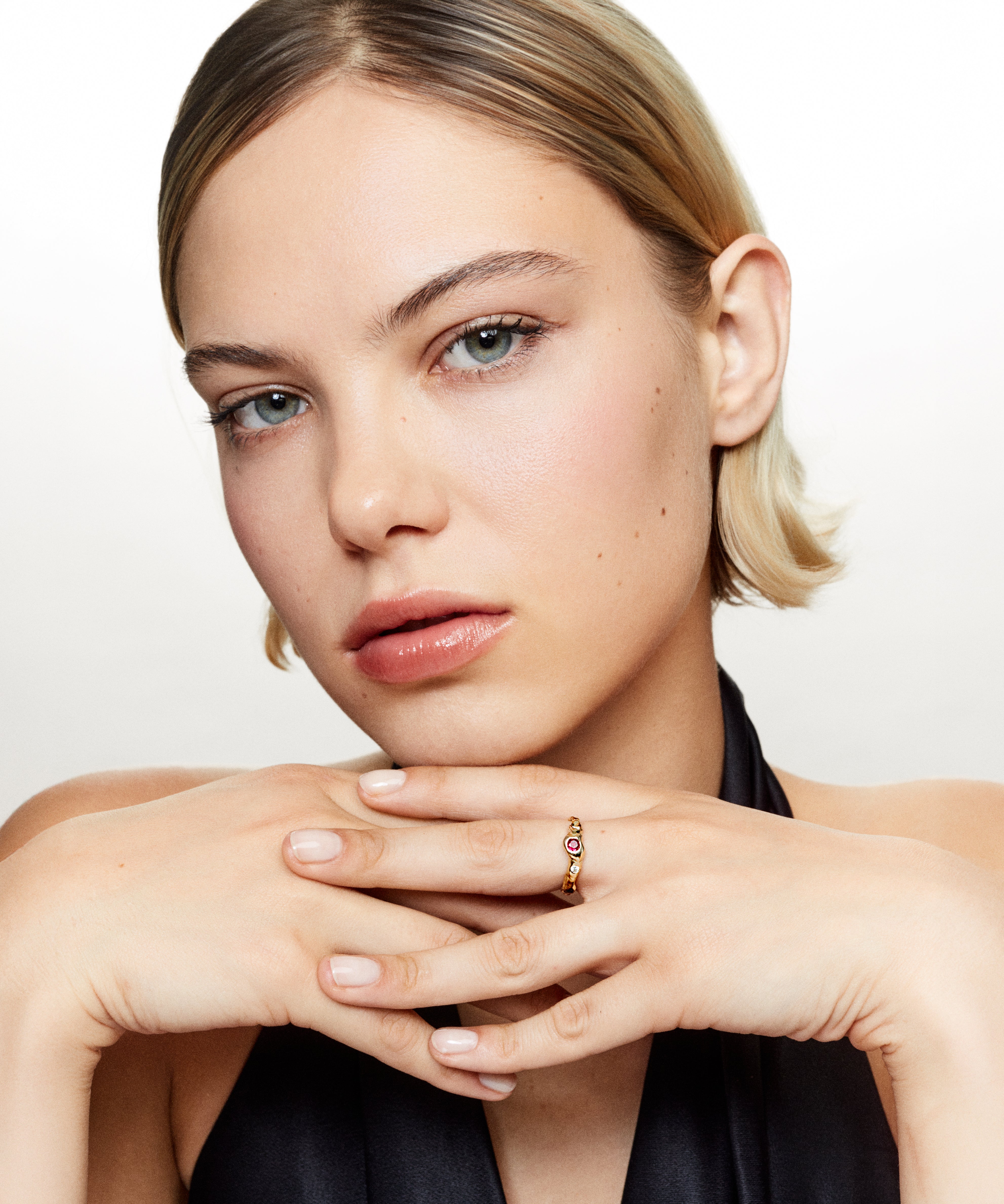 Bague Mimosa III rubis et diamants