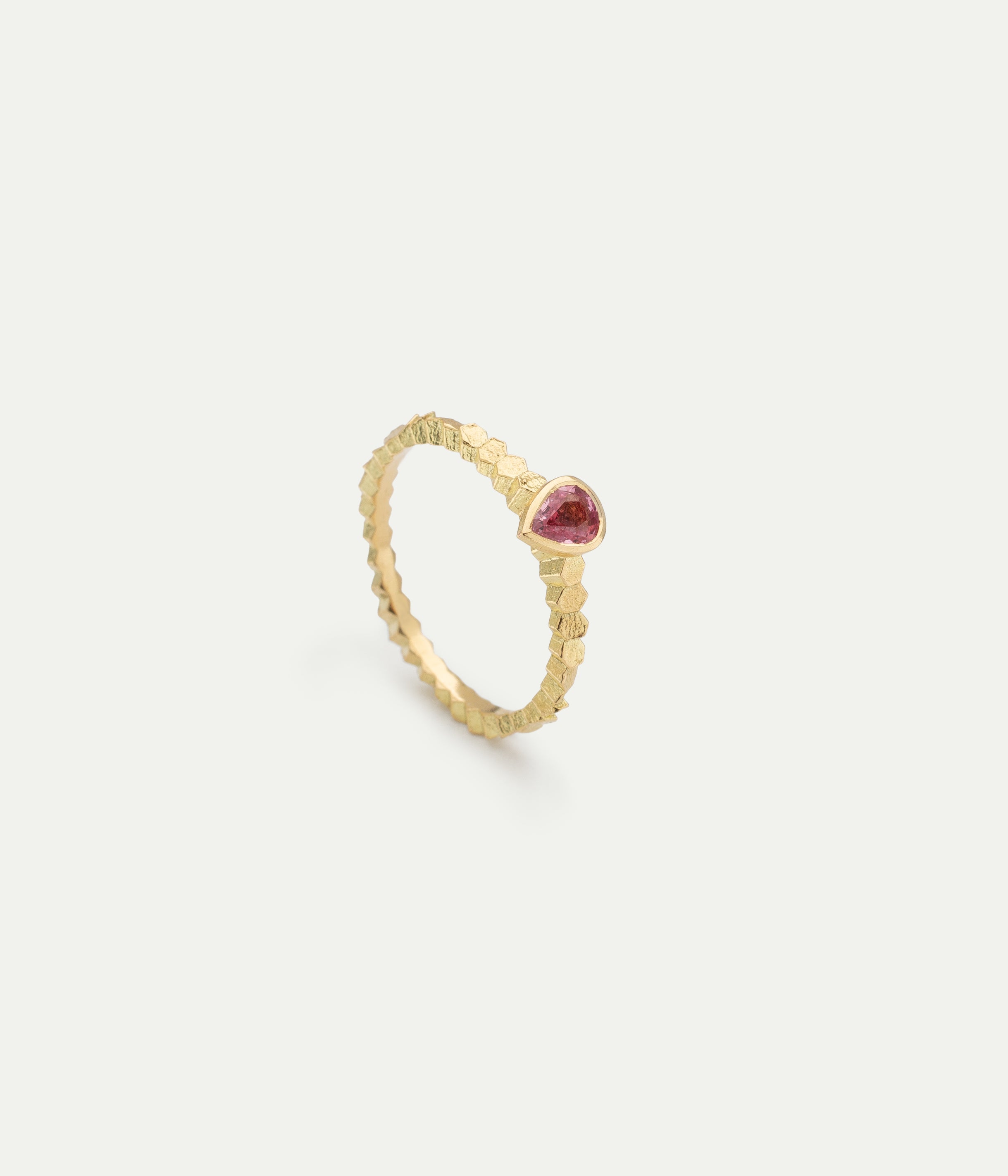 Bague Single Hex Spinelle