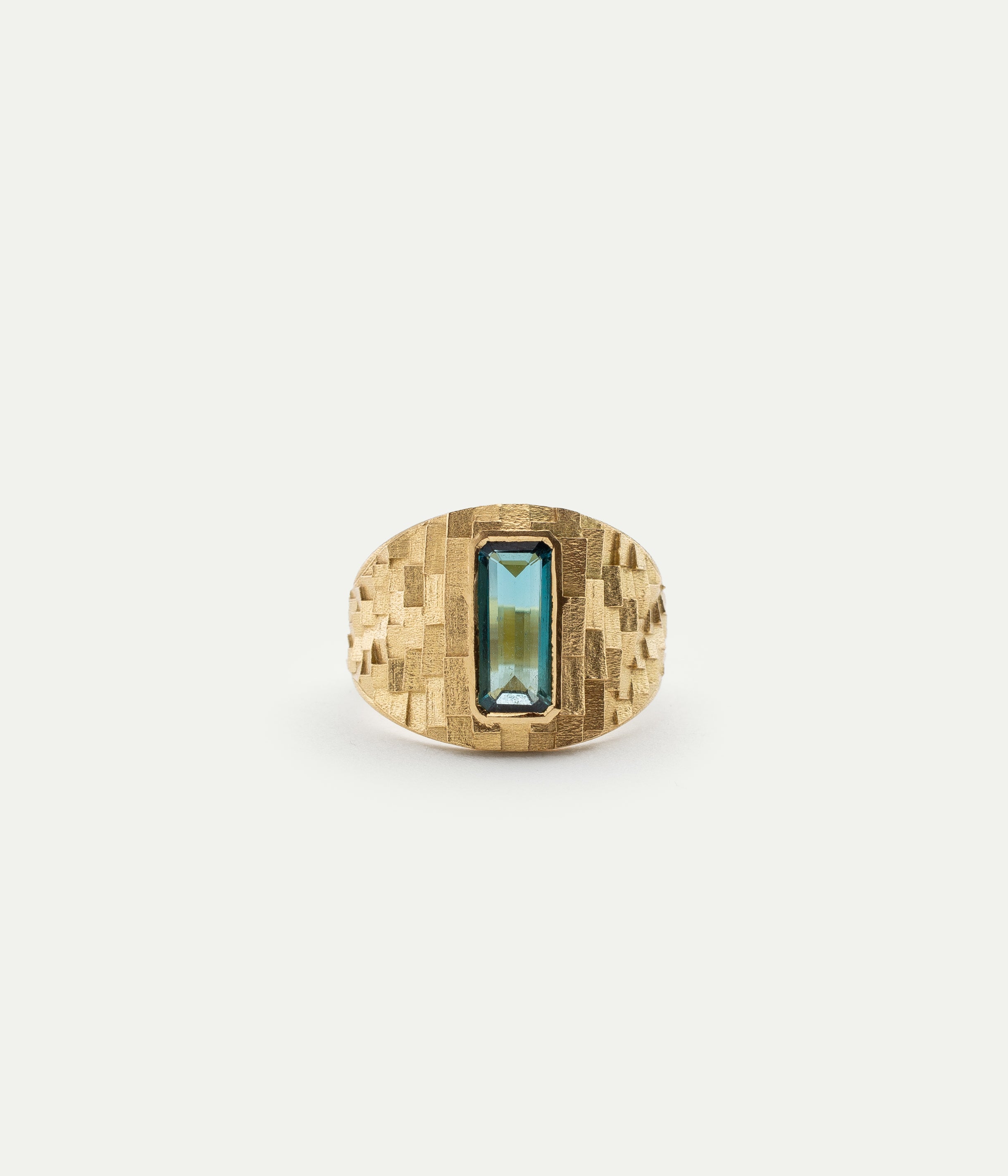 Bague Tapered Deco tourmaline