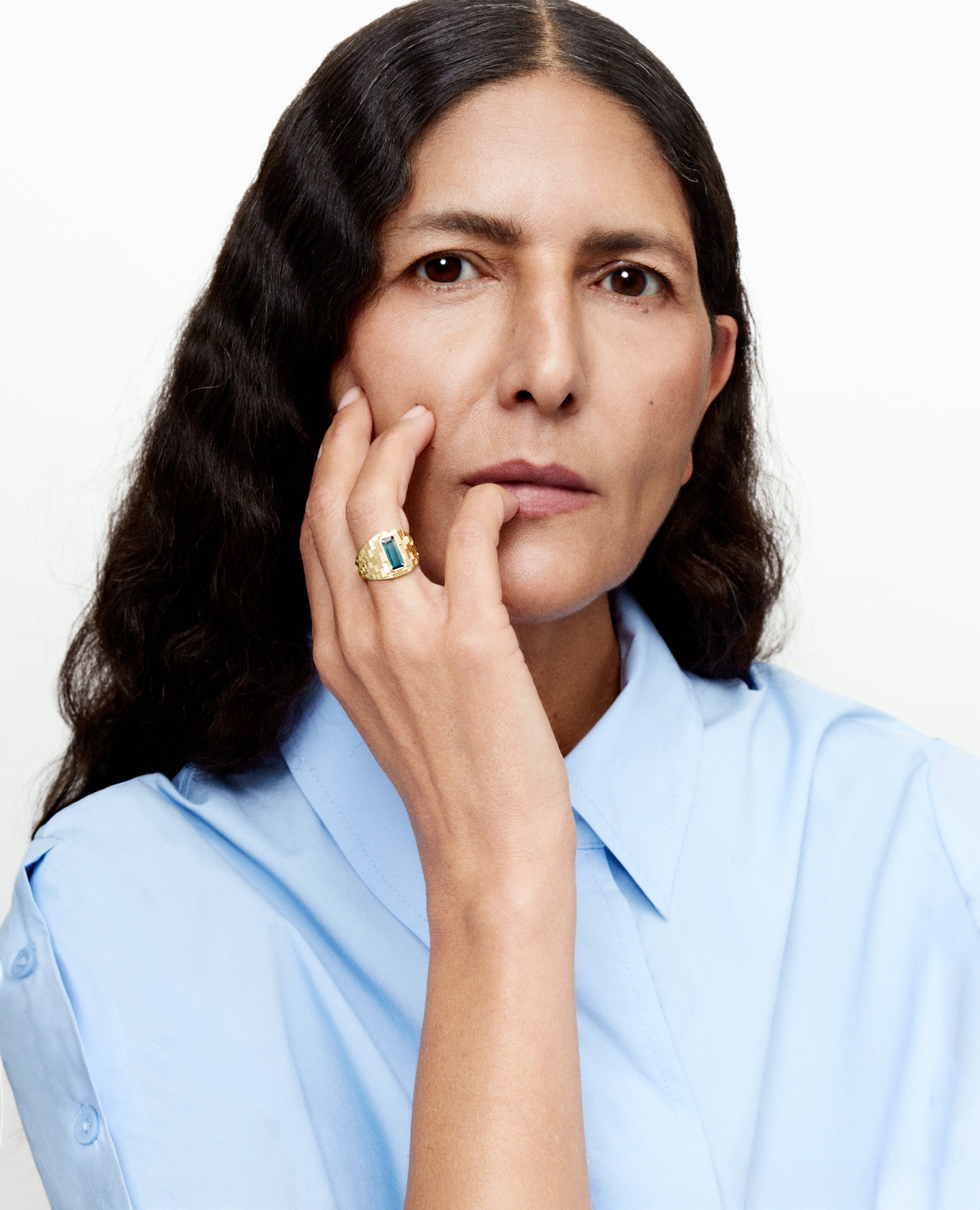 Bague Tapered Deco tourmaline