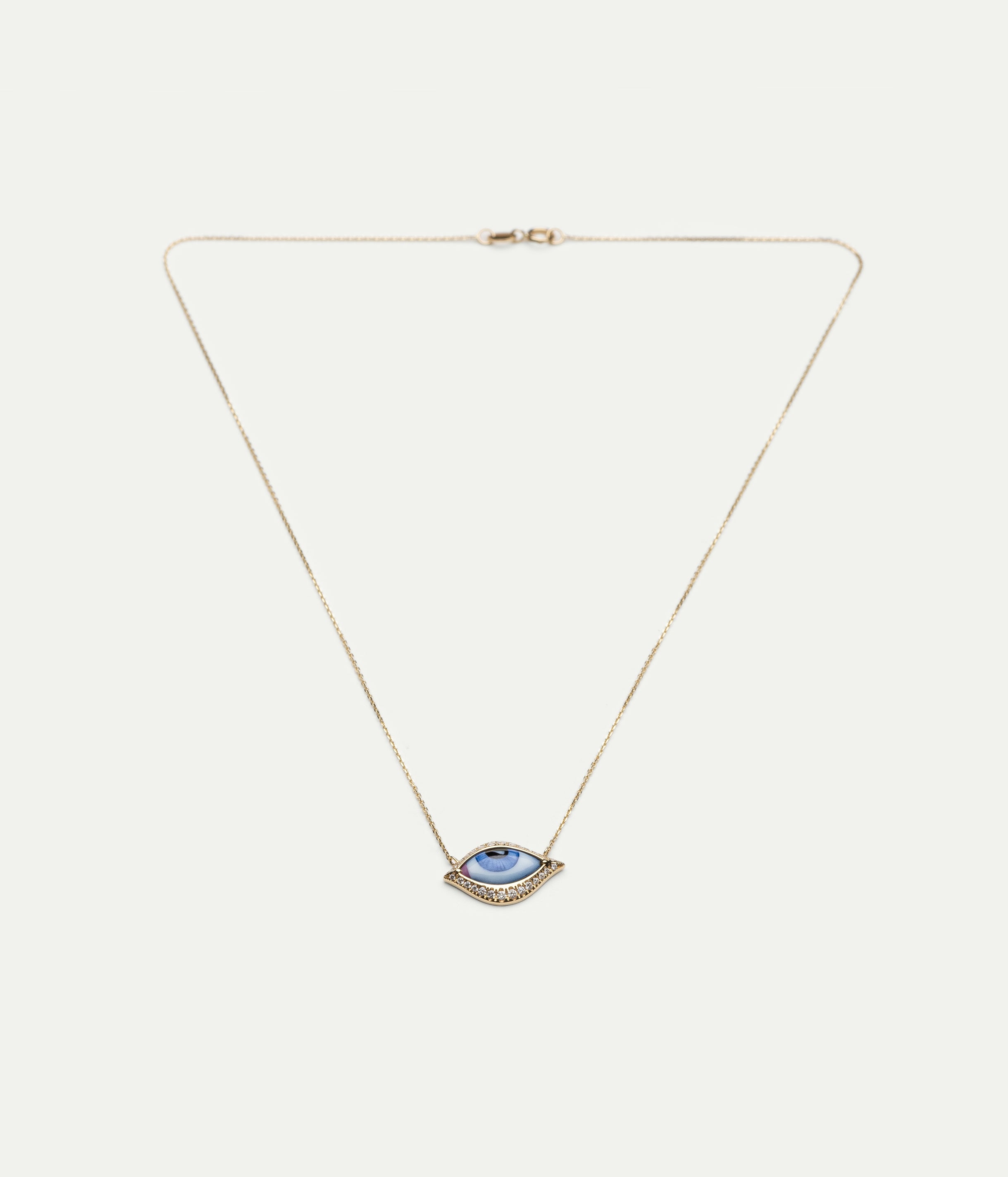 Collier Petit Bleu diamants