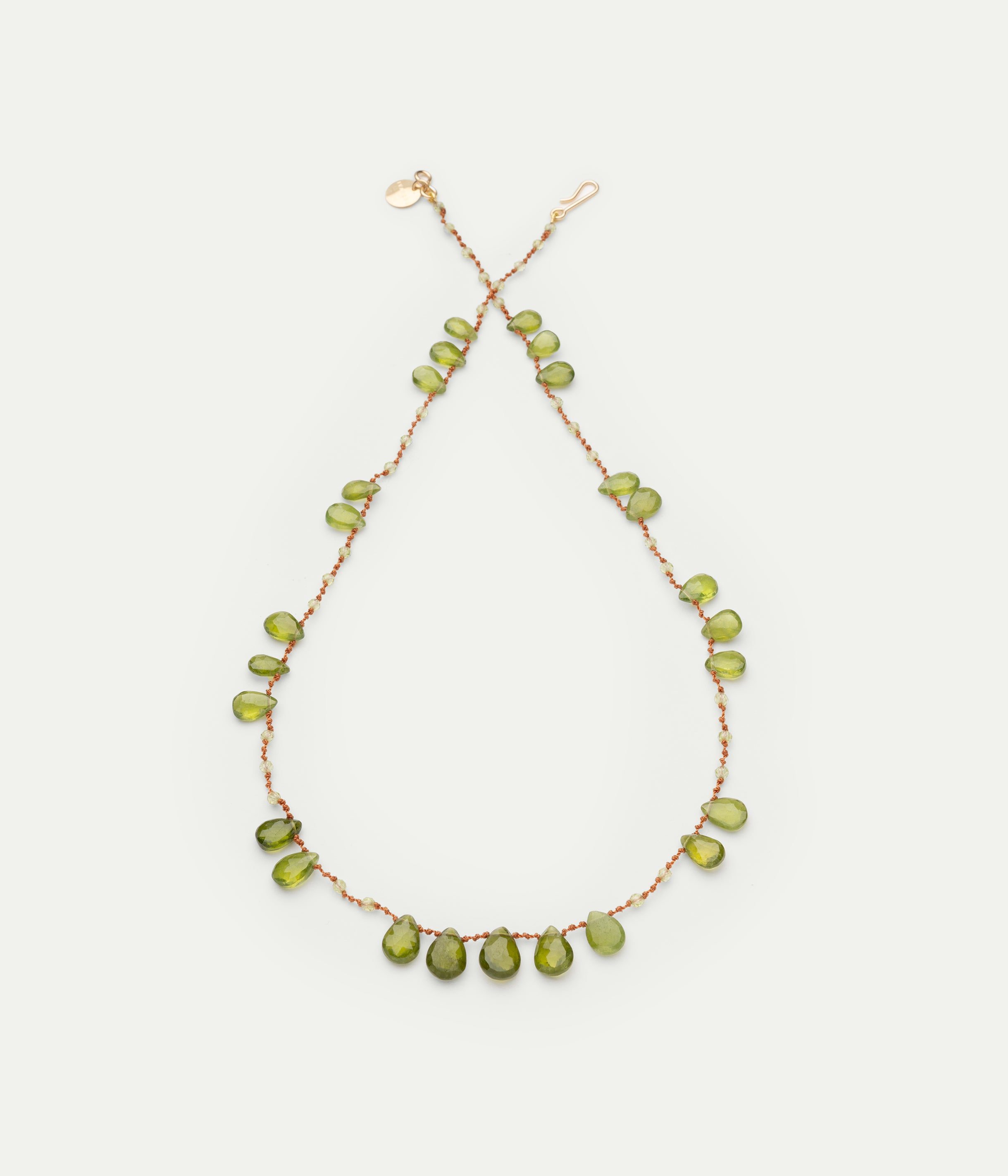 Collier Offset Vesuvianite