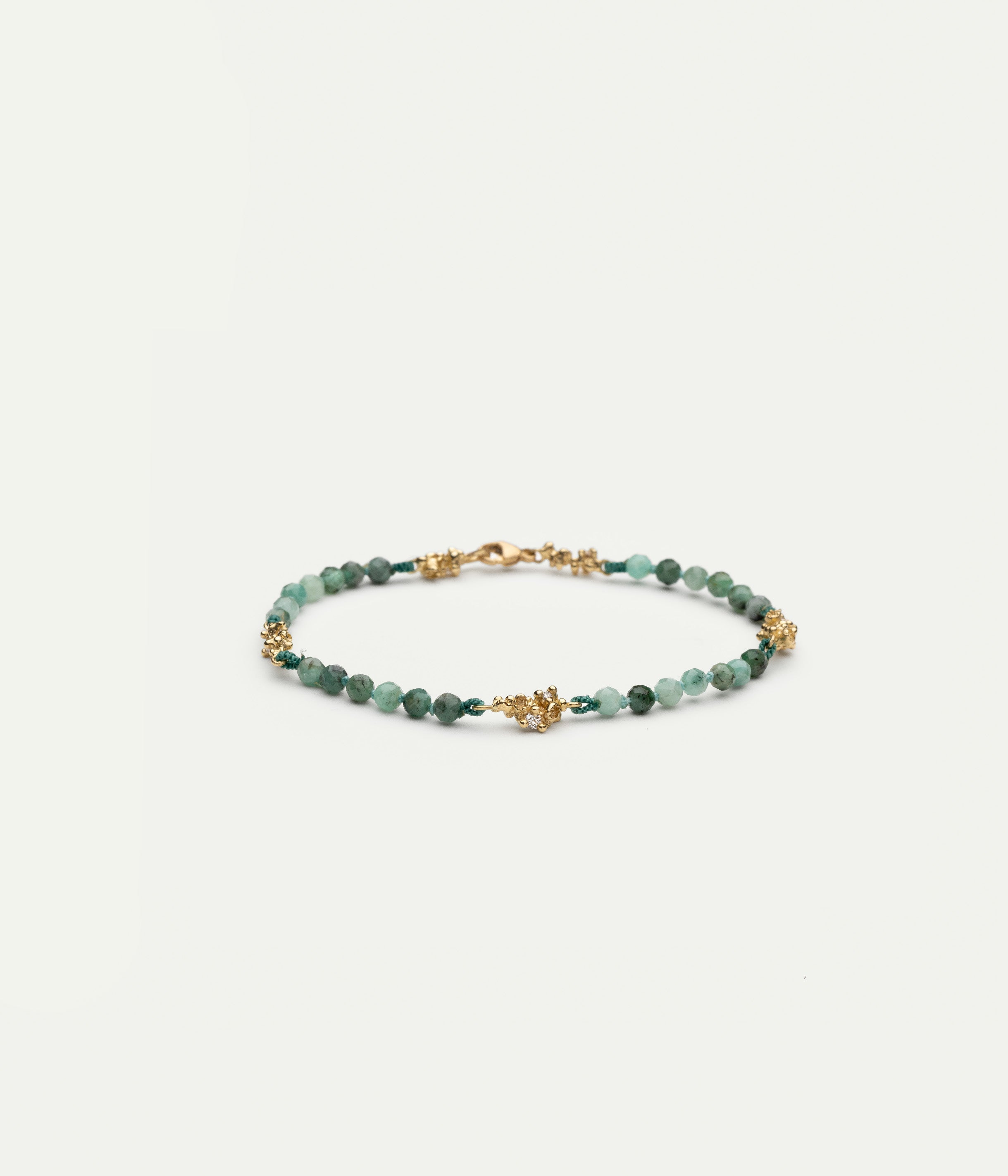 Bracelet Emerald Granules