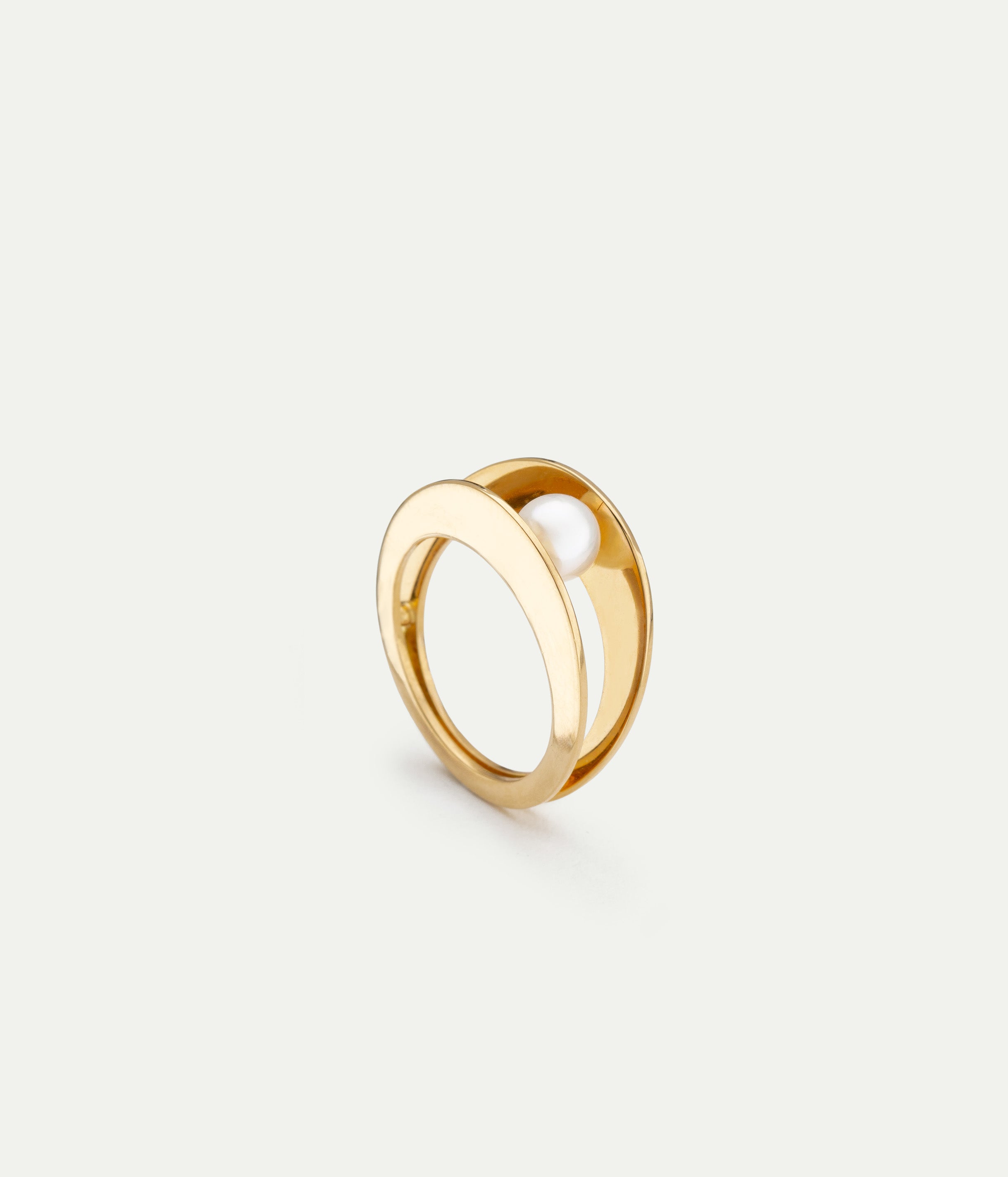 Bague Between perle