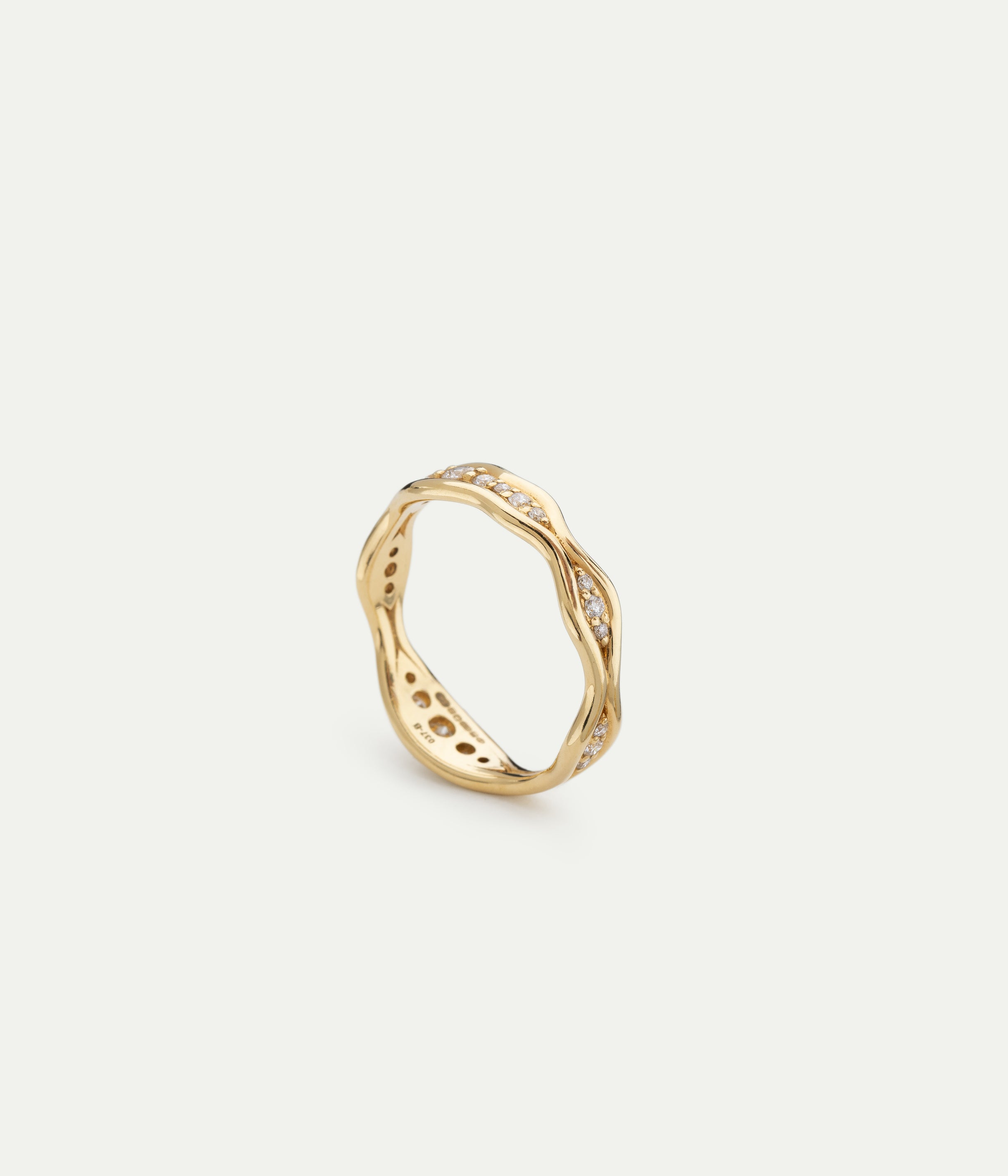 Bague Fluid diamants