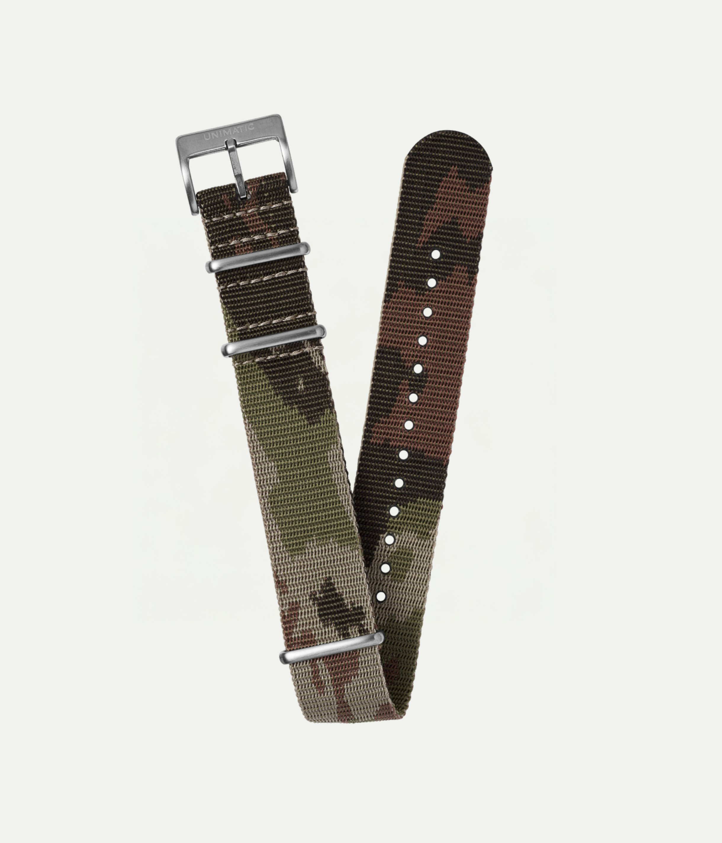 Bracelet Jacquard Nato Camo nylon