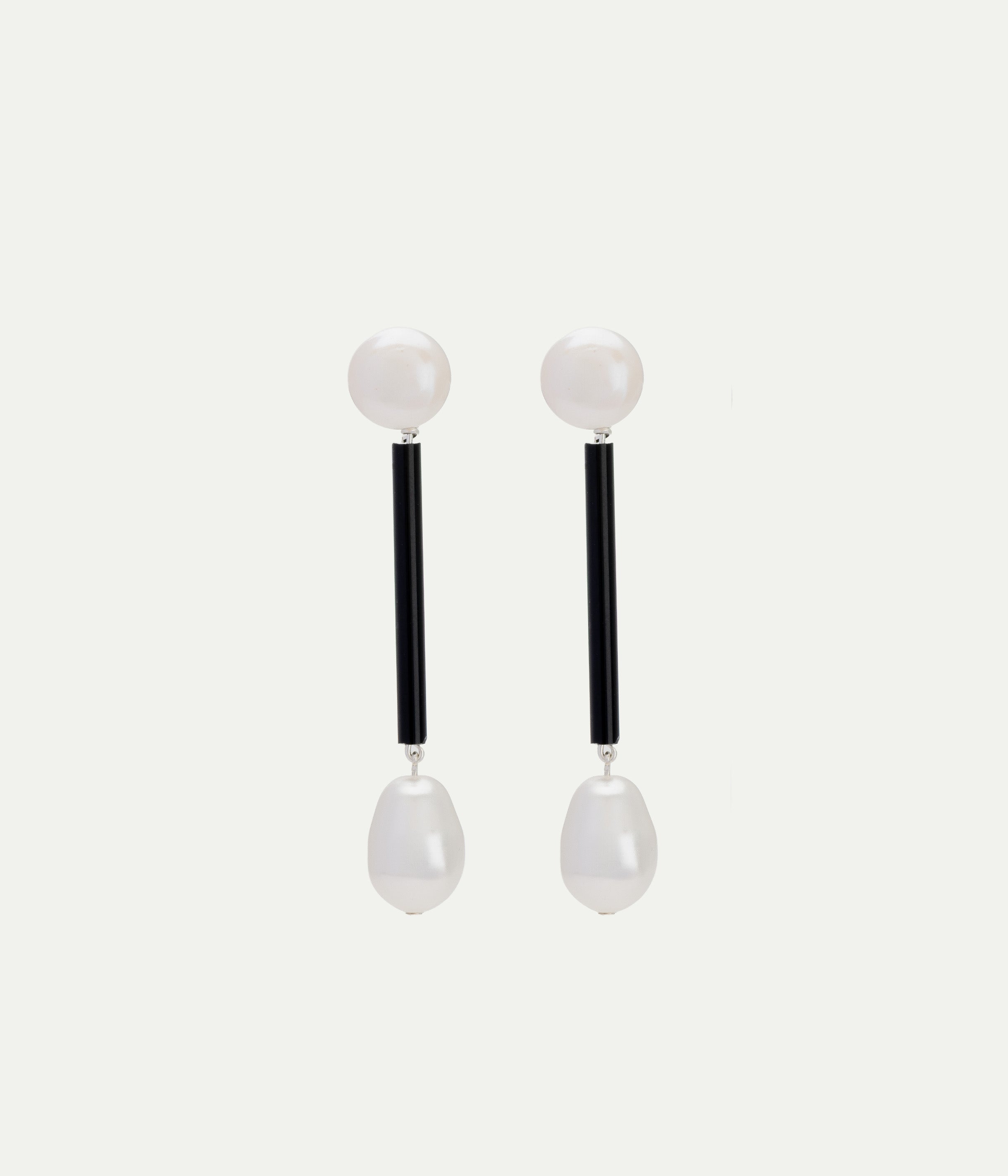 Boucles d'oreilles Small Osiris perle et verre