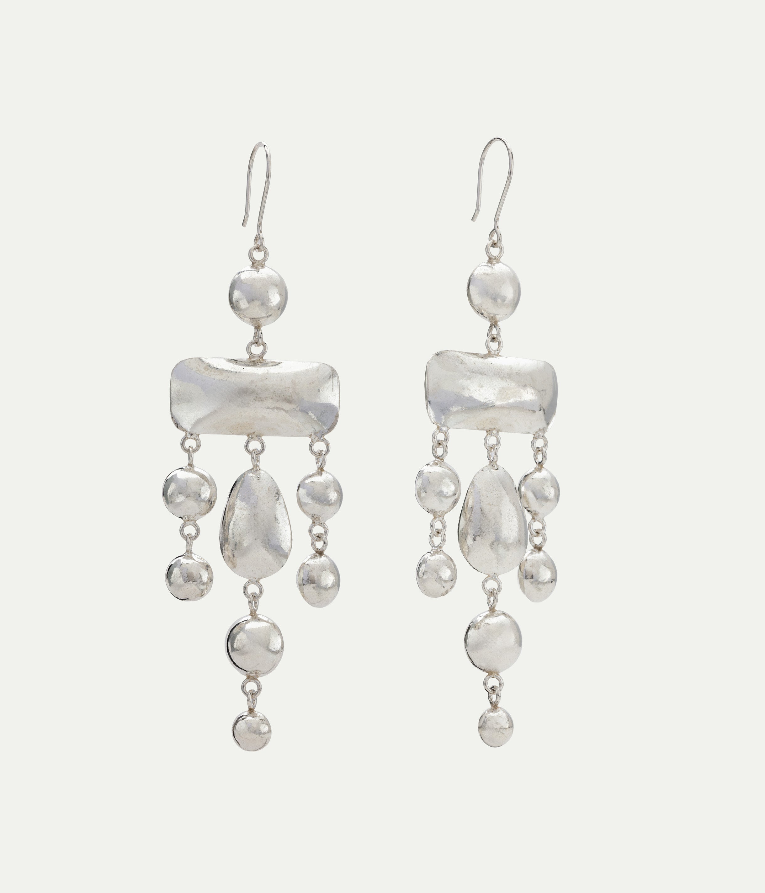 Kushan Juman silver earrings