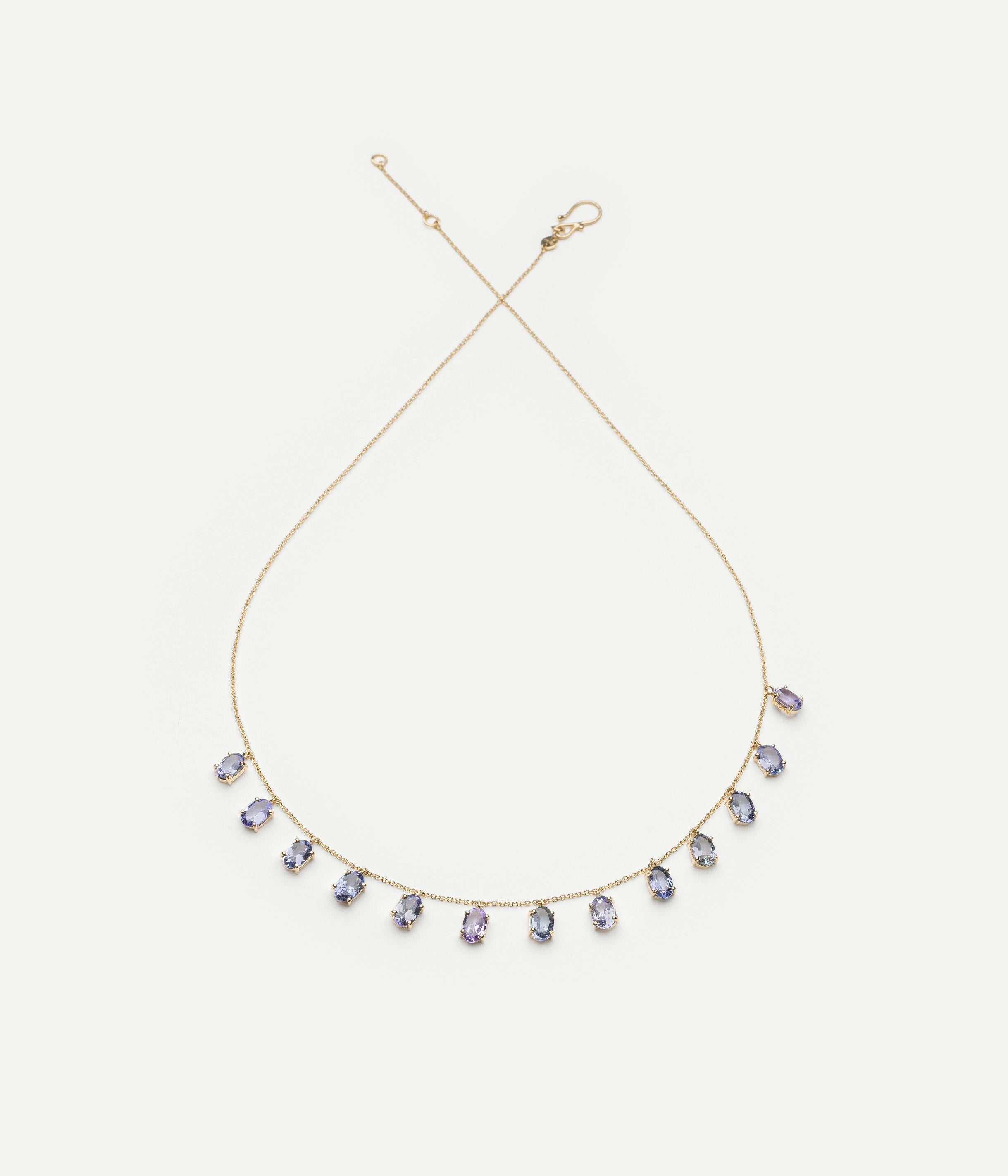Collier Dancing Drop tanzanite