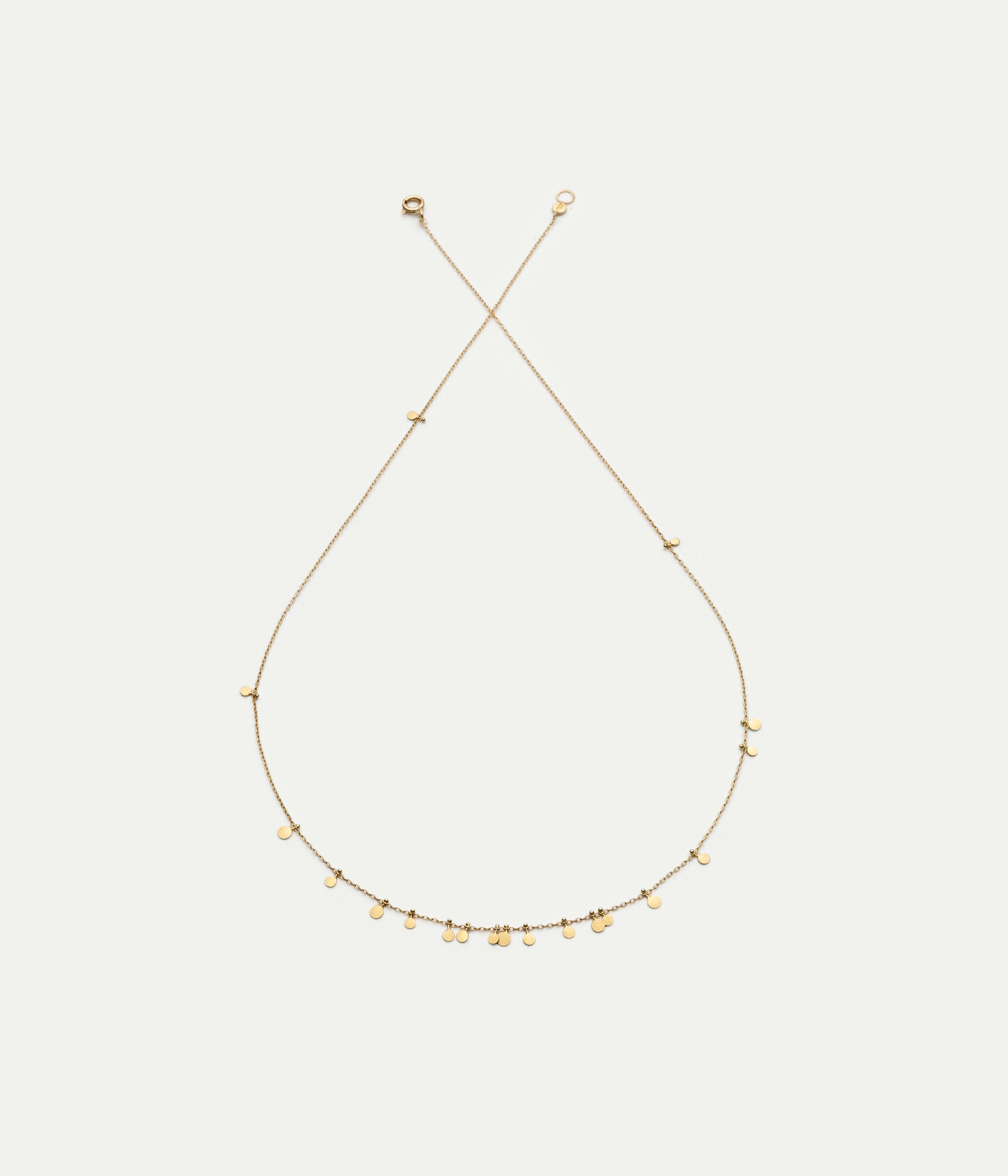 Collier Tiny Random or jaune - Seconde main