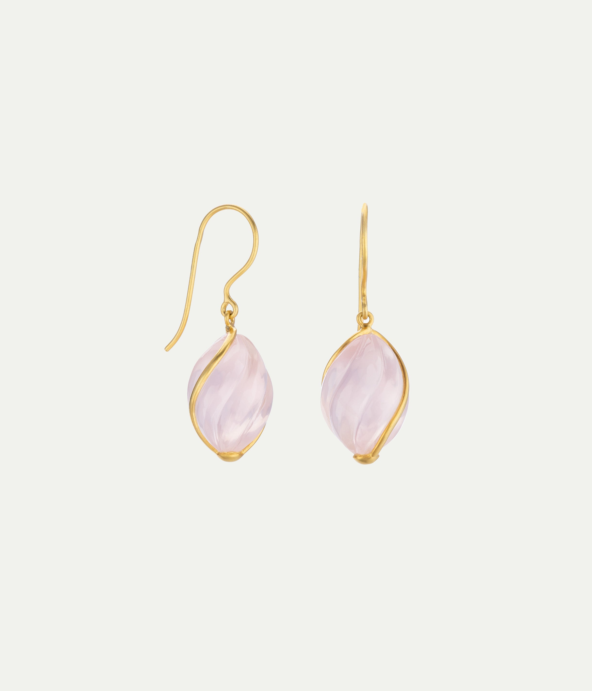 Boucles d'oreilles Carnival Single Drop Twist quartz