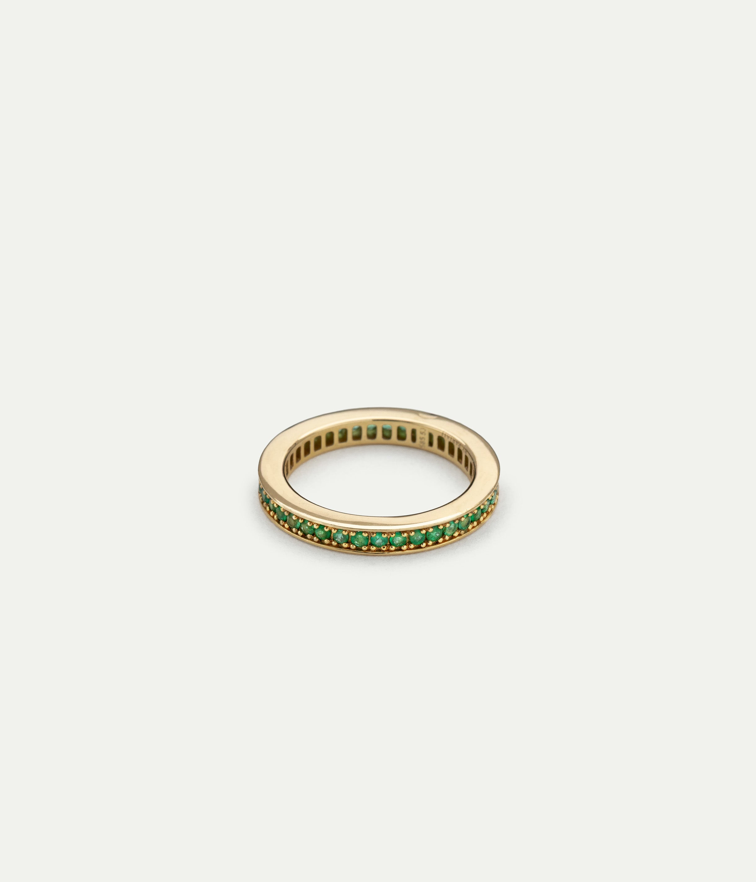 Bague Luminous Gem émeraude