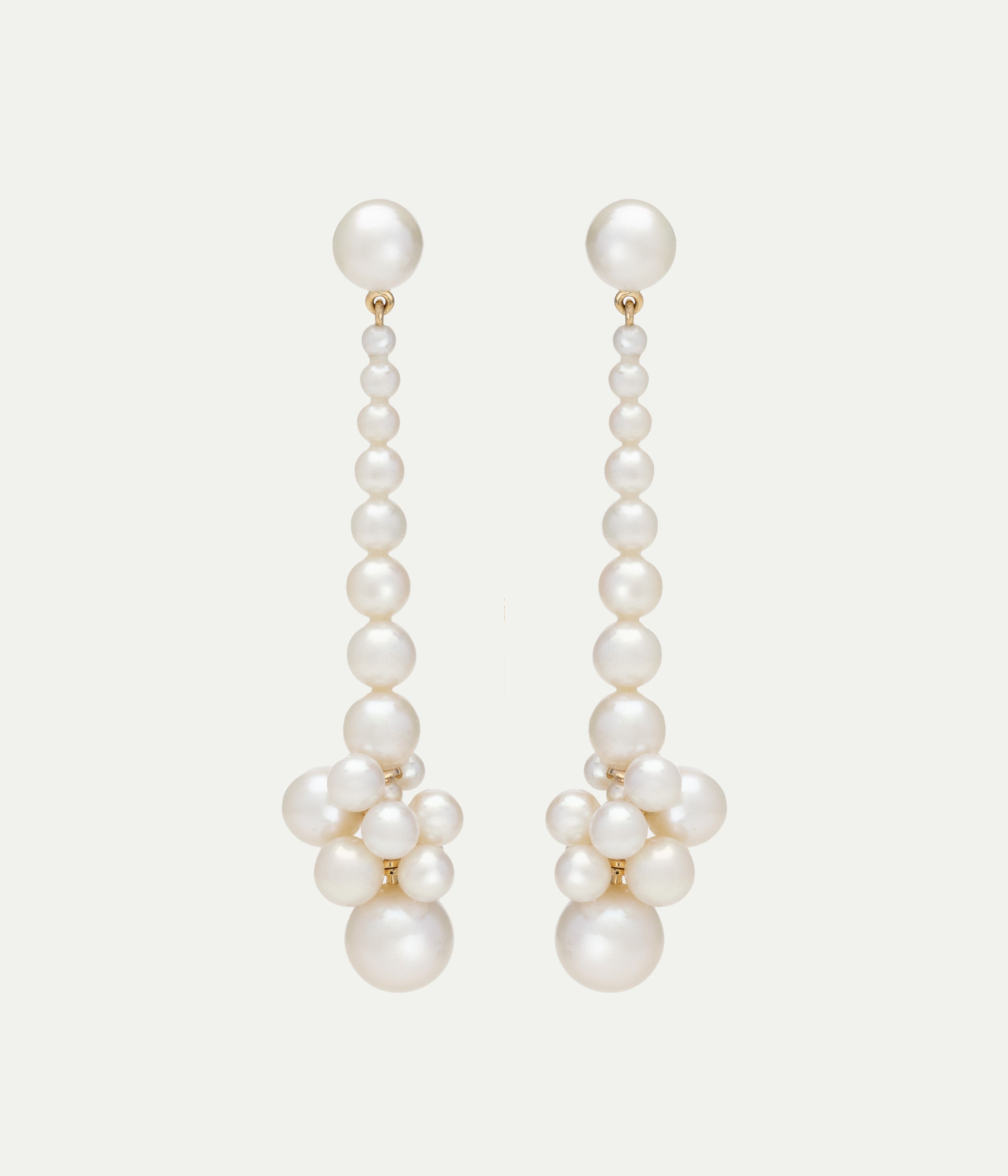 Botticelli Grand pearls earrings