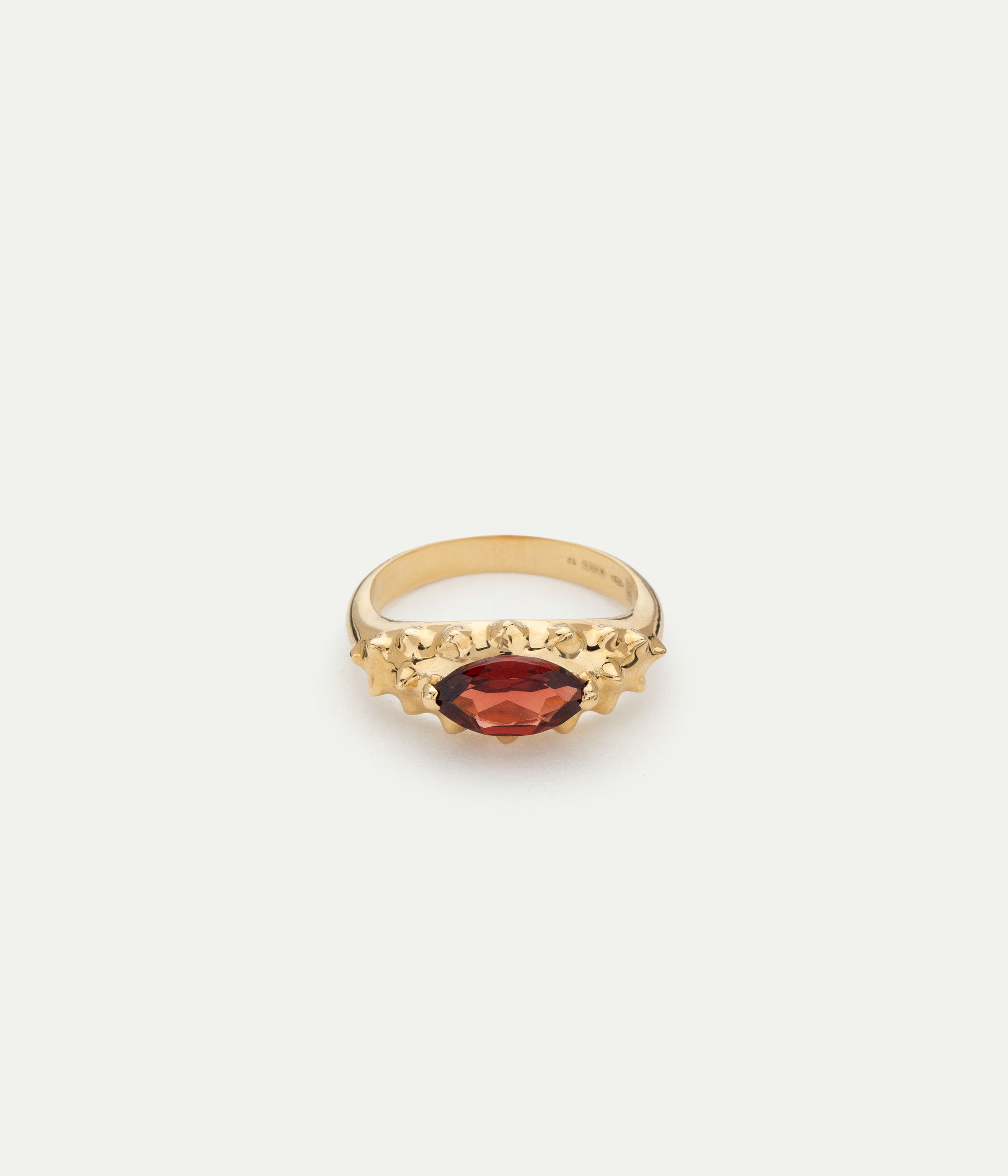 Bague Be Marine Grenat