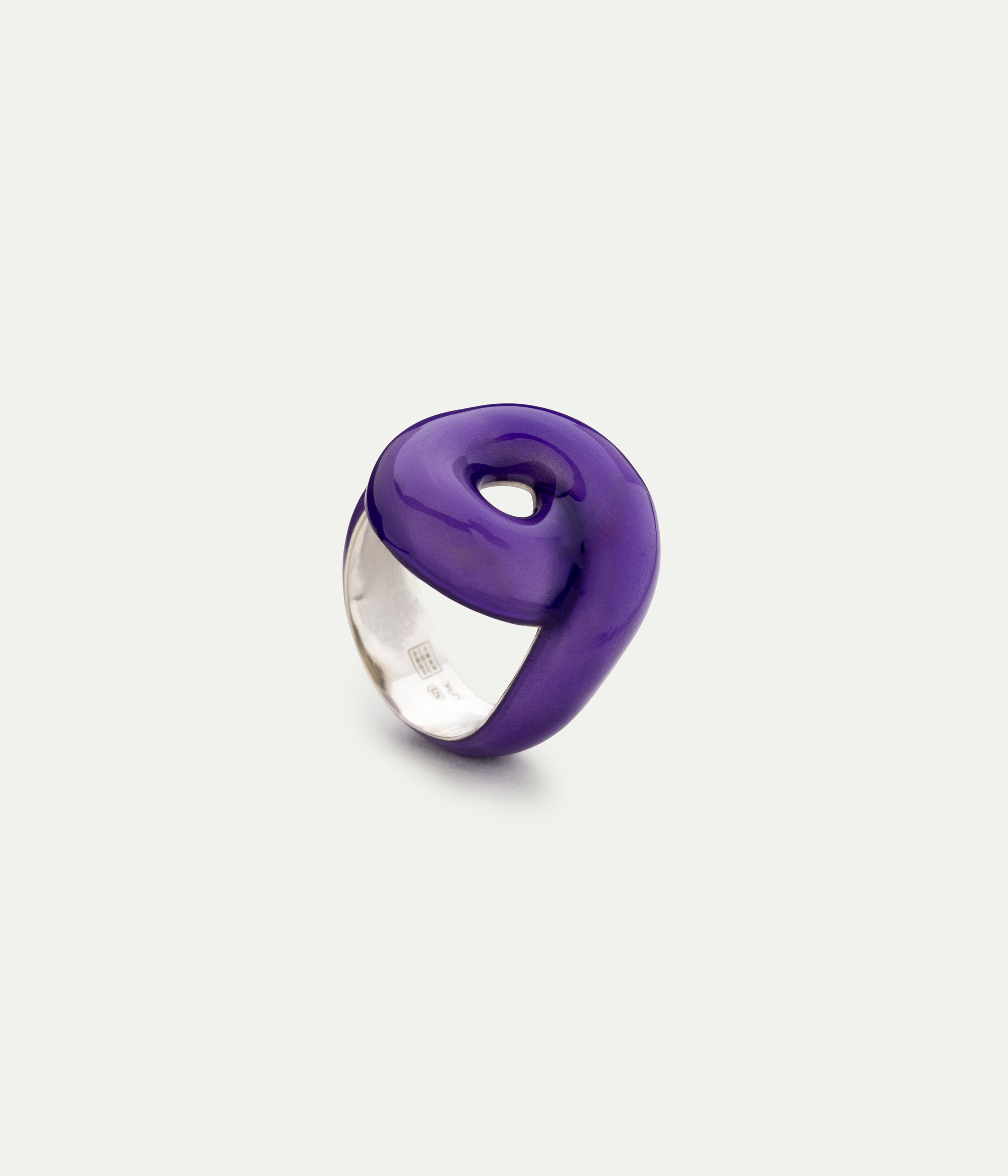 Bague Tarallo Glossy Purple