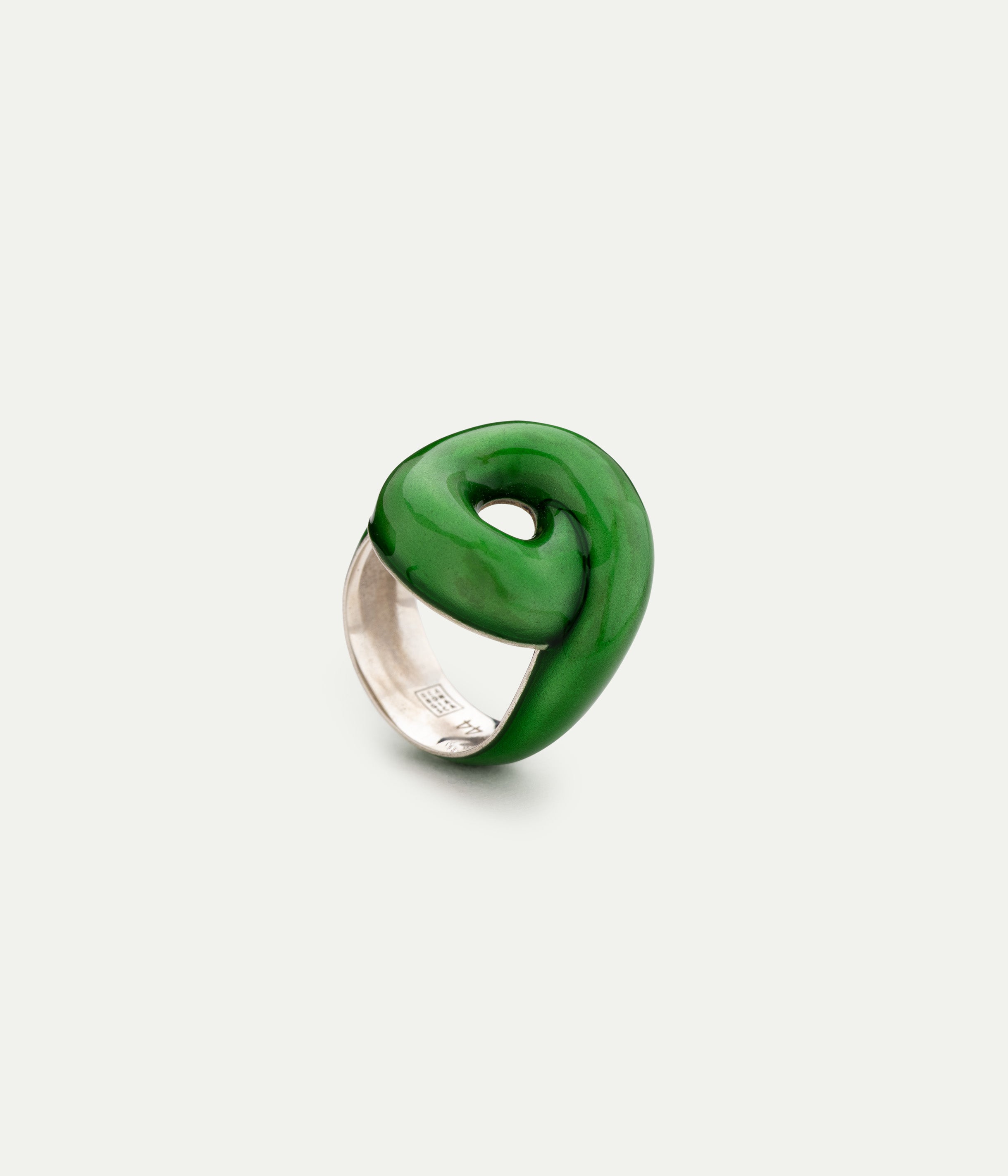 Tarallo Forest Green ring